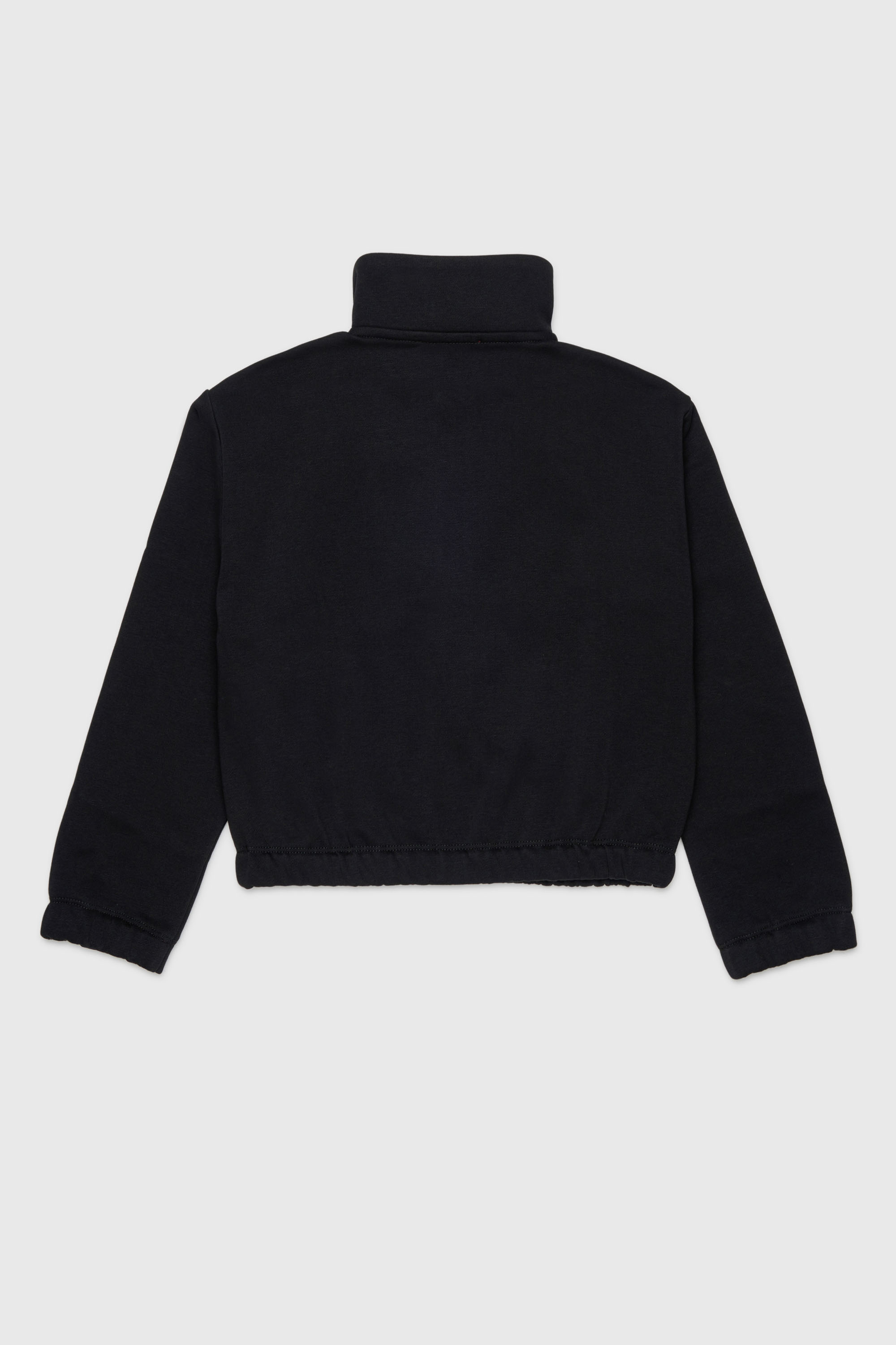 Diesel - SALILA, Felpa con zip e logo Oval D Donna in Nero - 2