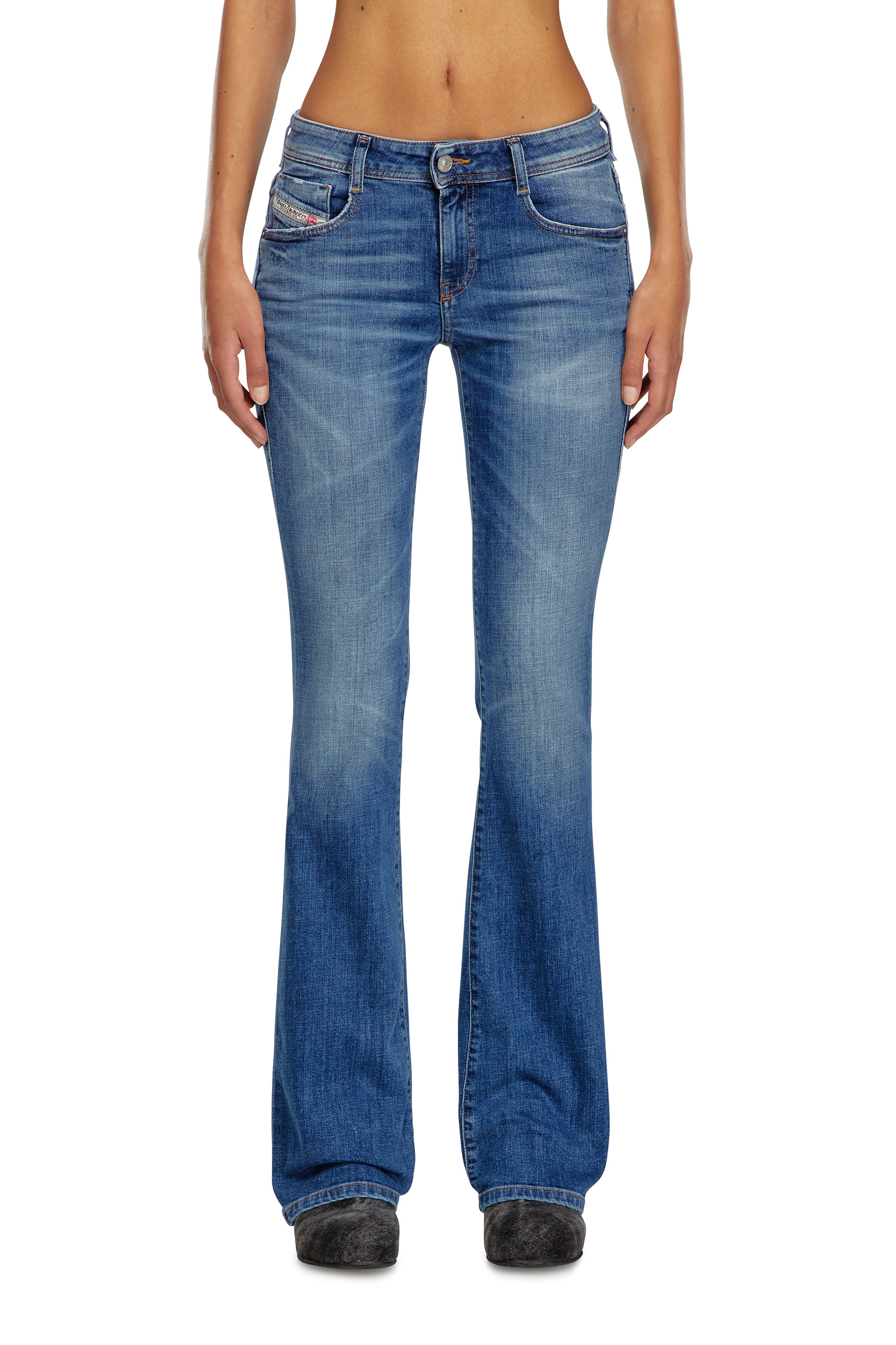 Diesel - Bootcut Jeans 1969 D-Ebbey 09J33 Donna, Blu medio - Image 2