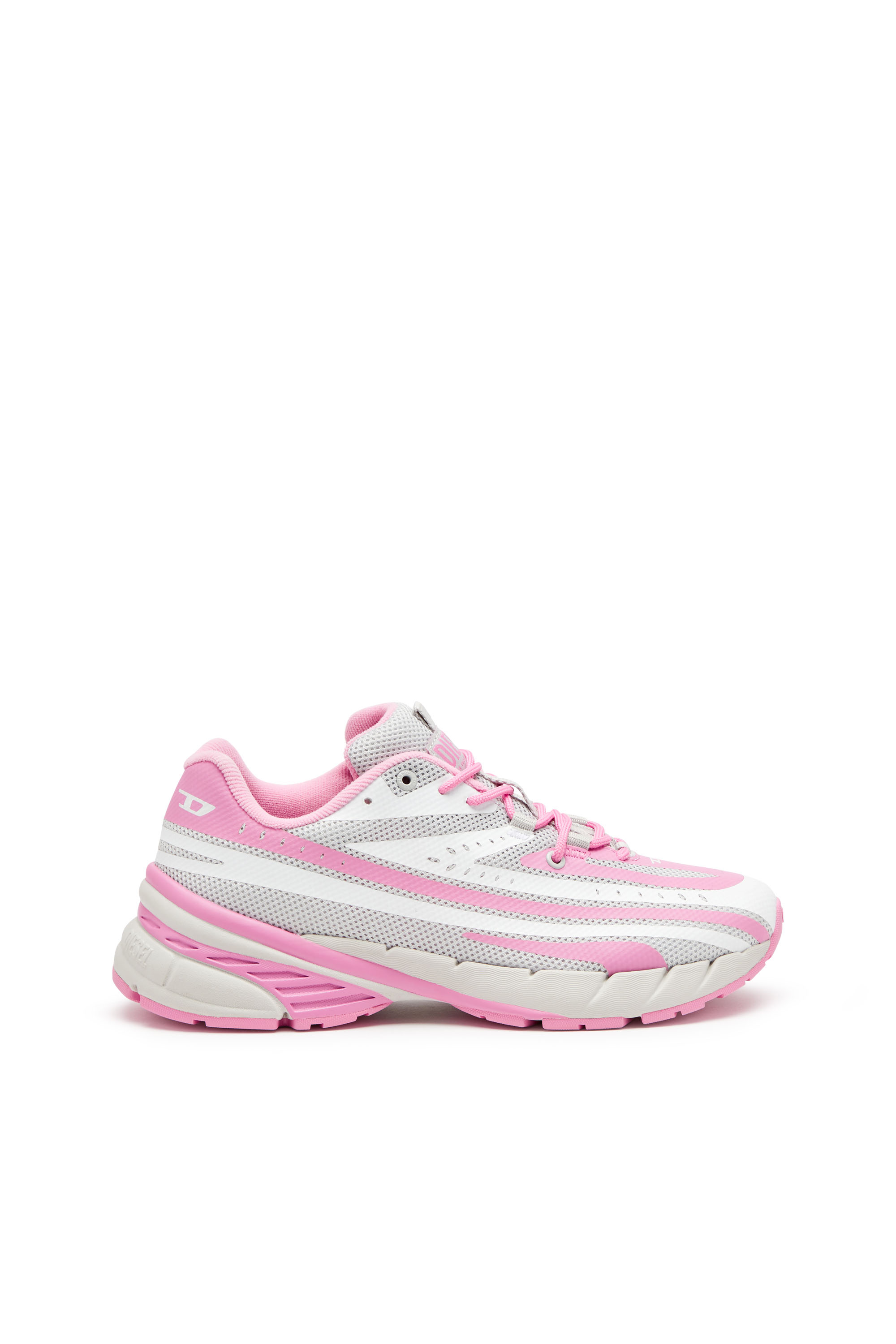 Diesel - D-AIRSPEED LOW W, D-Airspeed Low-Sneaker a righe in mesh coated Donna in Multicolor - 1