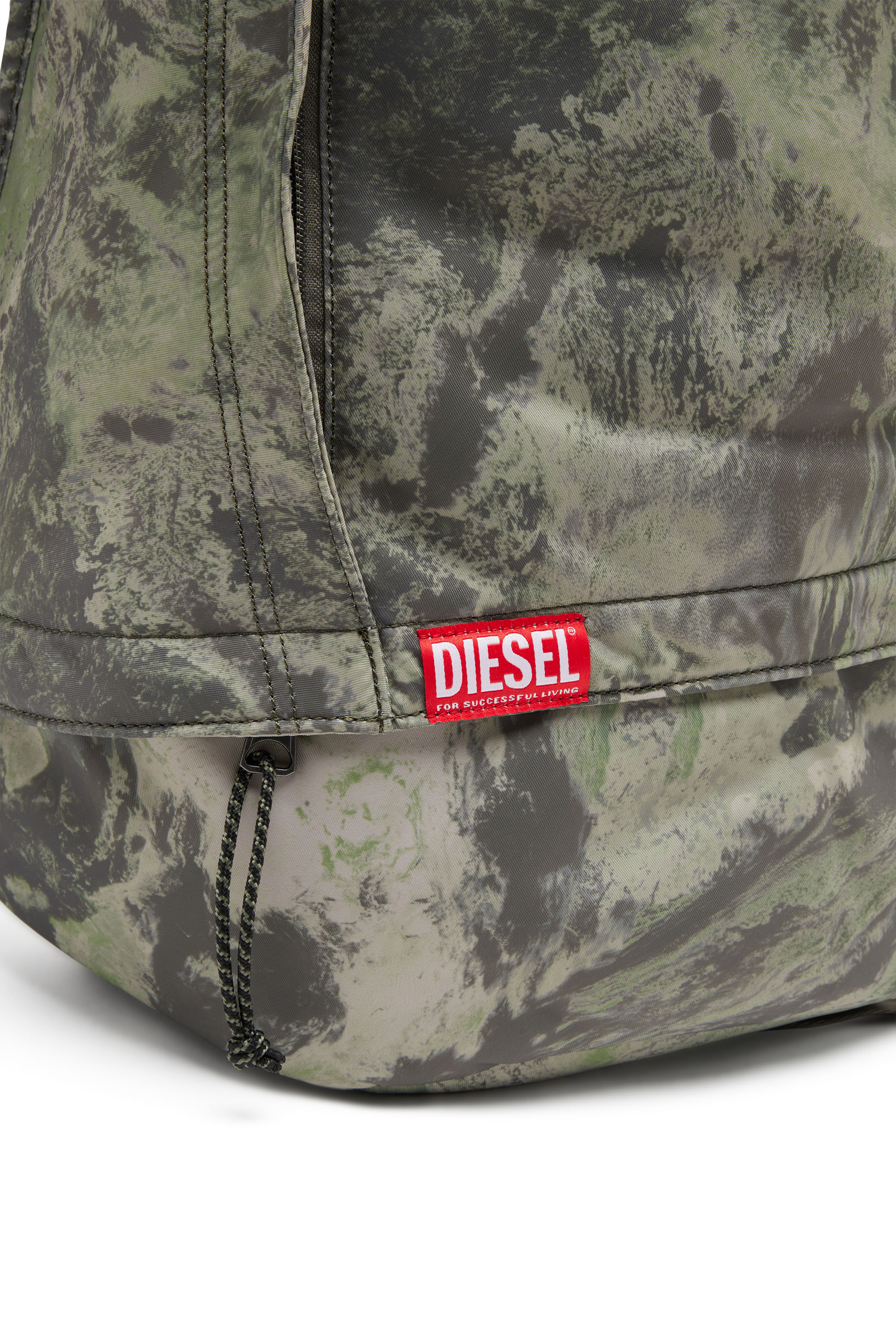Diesel - RAVE BACKPACK X, Grigio/Blu - Image 5