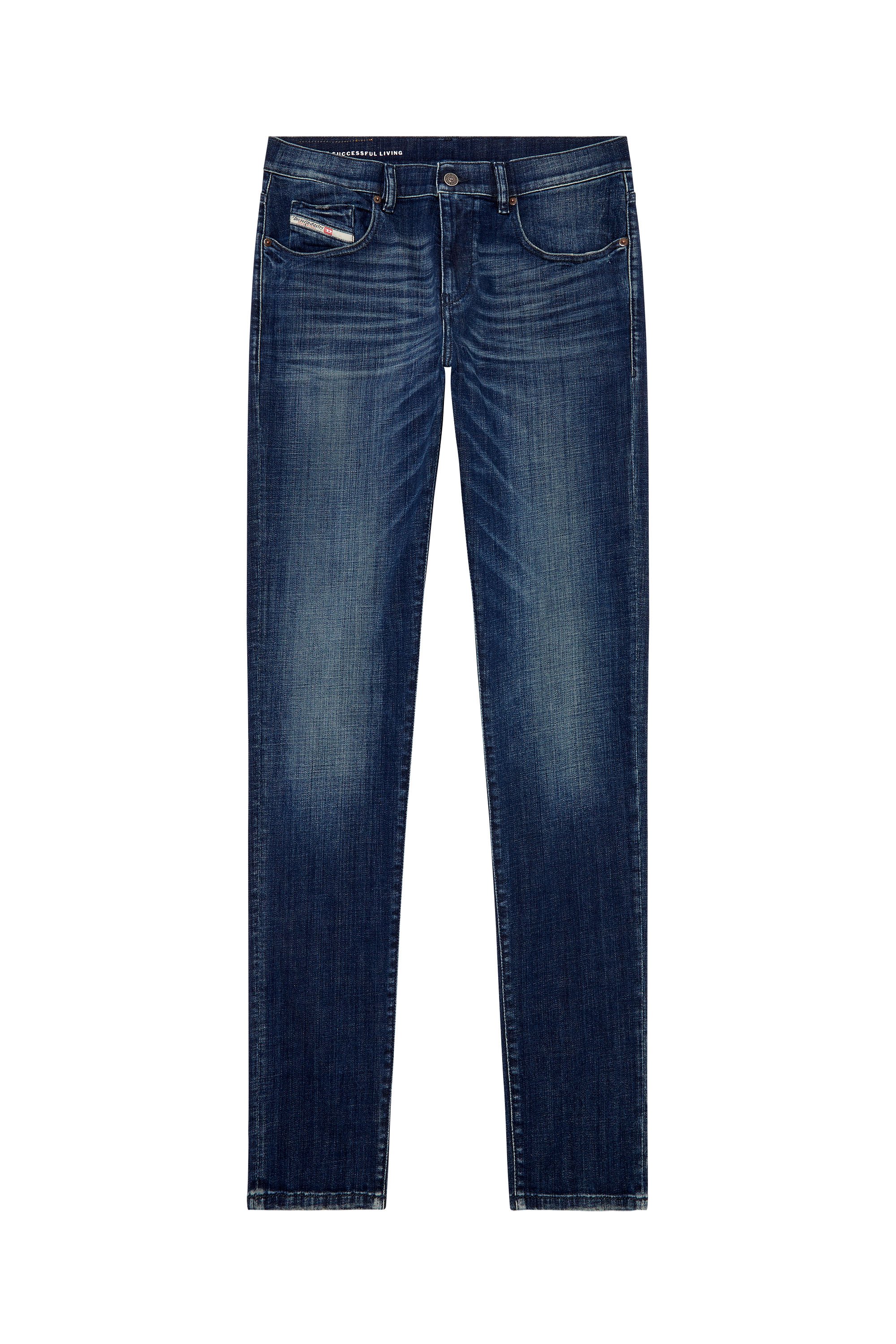 Diesel - Slim Jeans 2019 D-Strukt 09H35, Blu Scuro - Image 5