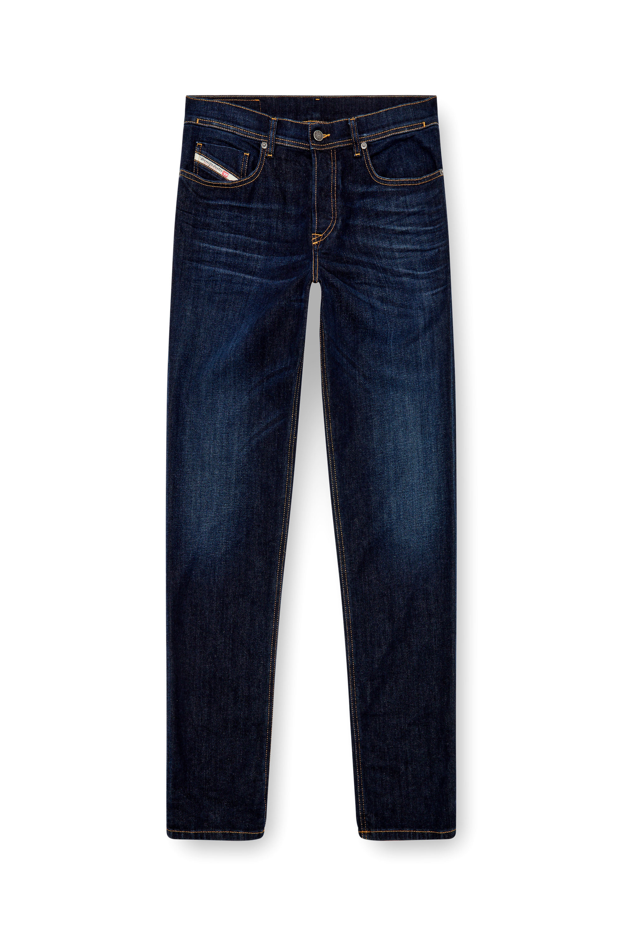 Diesel - Regular Jeans 2023 D-Finitive 009ZS Uomo, Blu Scuro - Image 3
