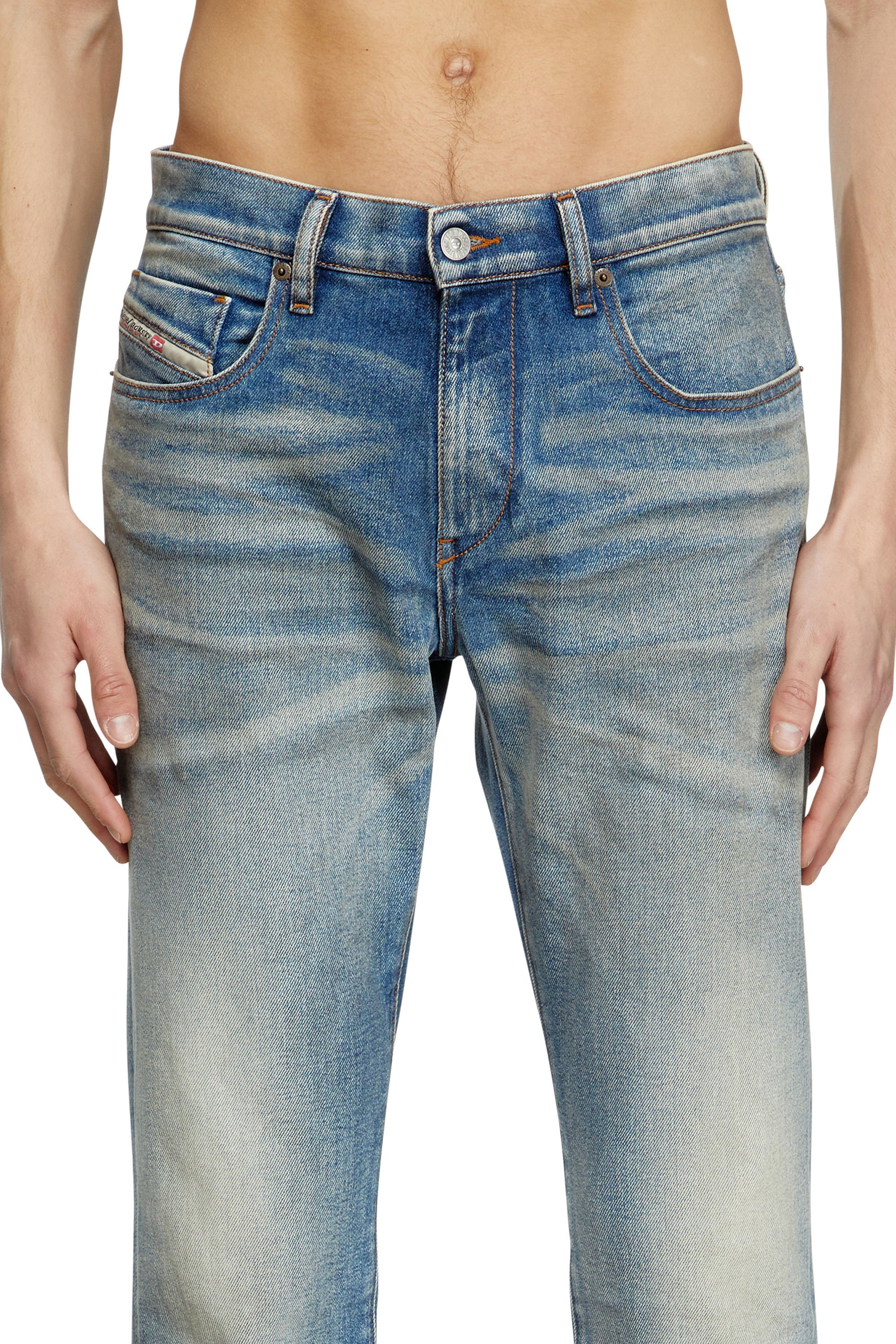 Diesel - Slim Jeans 2019 D-Strukt 09L30 Uomo, Blu medio - Image 5