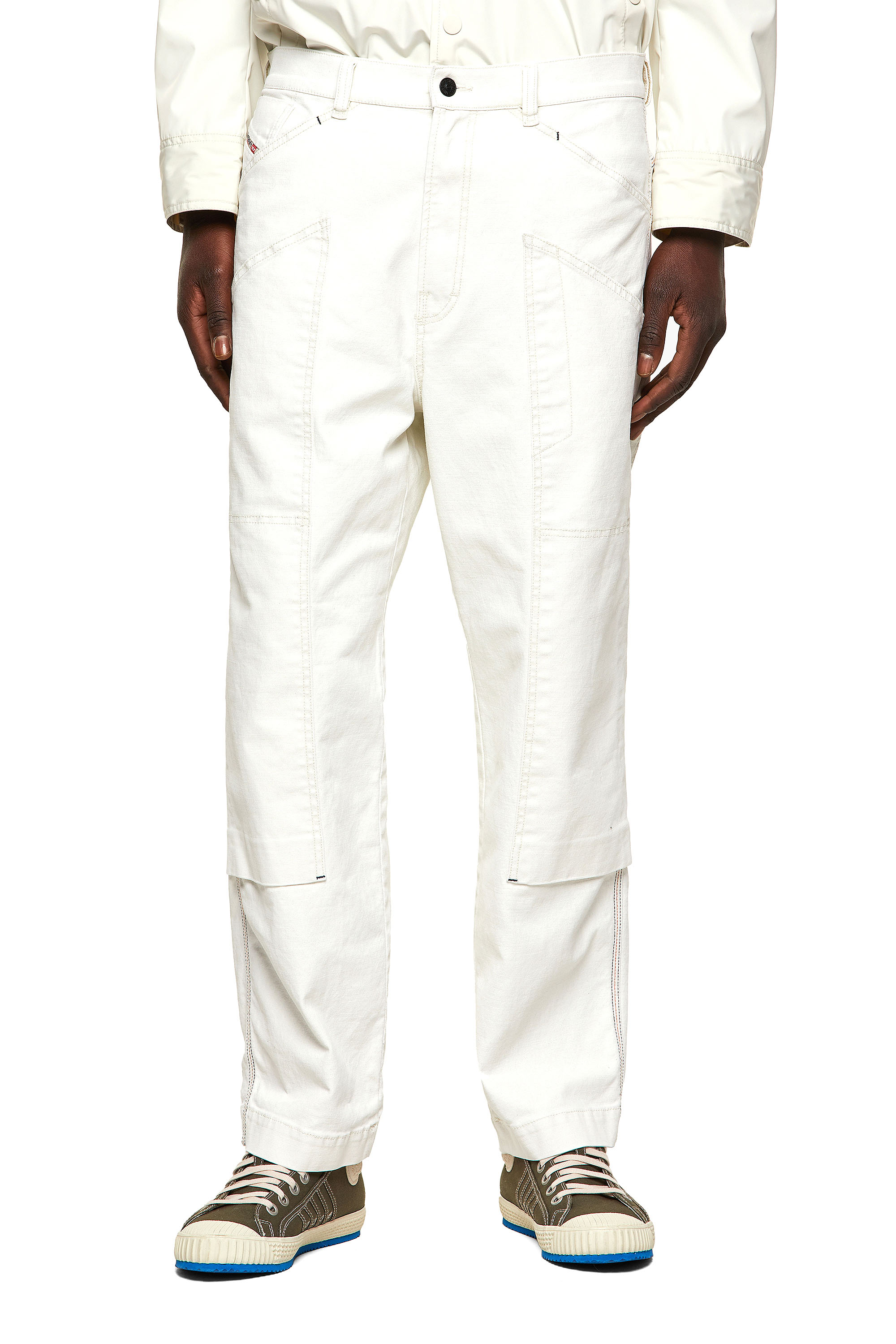 D-Franky 009ZJ, Bianco - Jeans