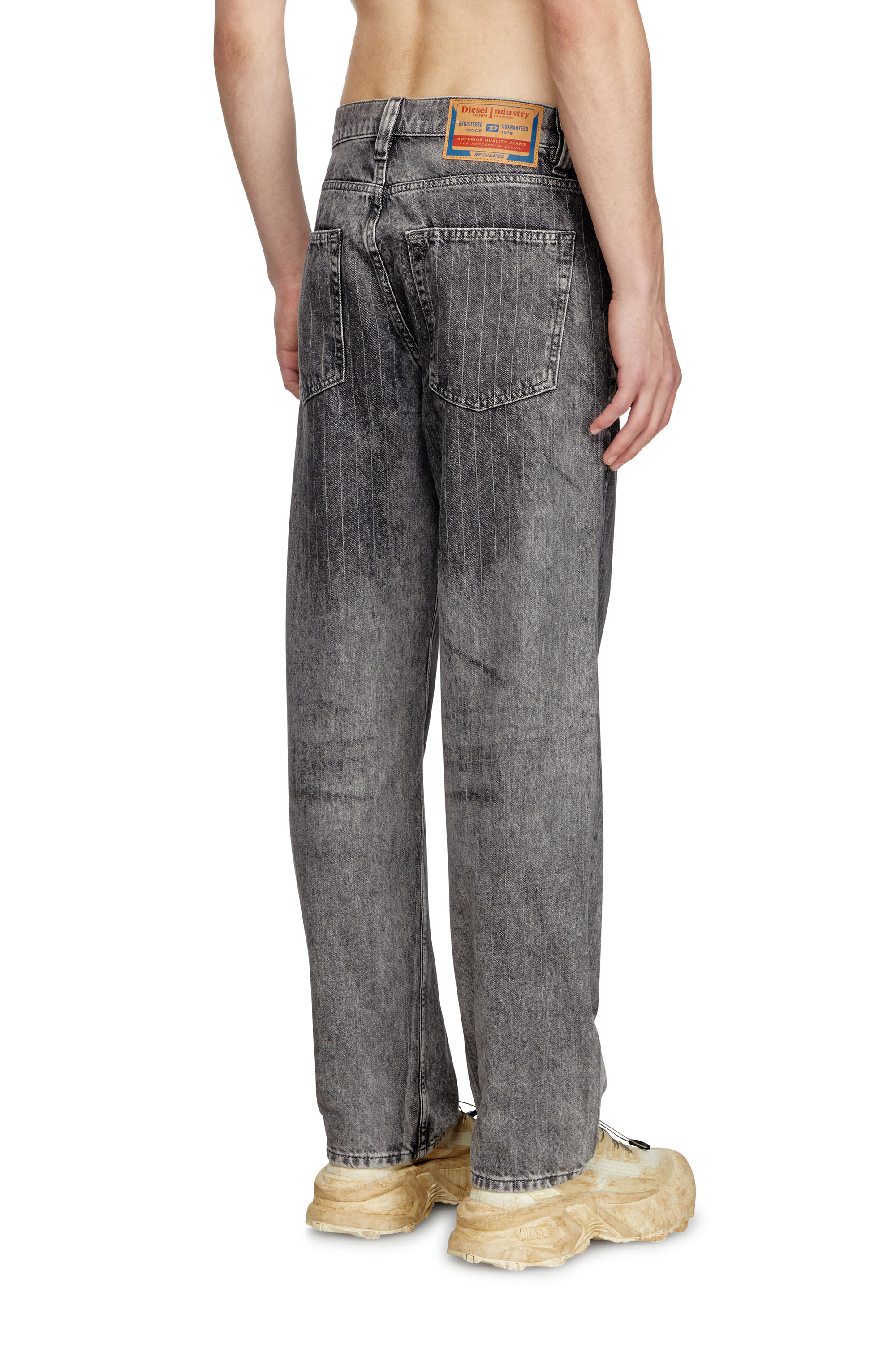 Diesel - Regular Jeans 2010 D-Macs 0ABCU Uomo, Grigio Chiaro - Image 4