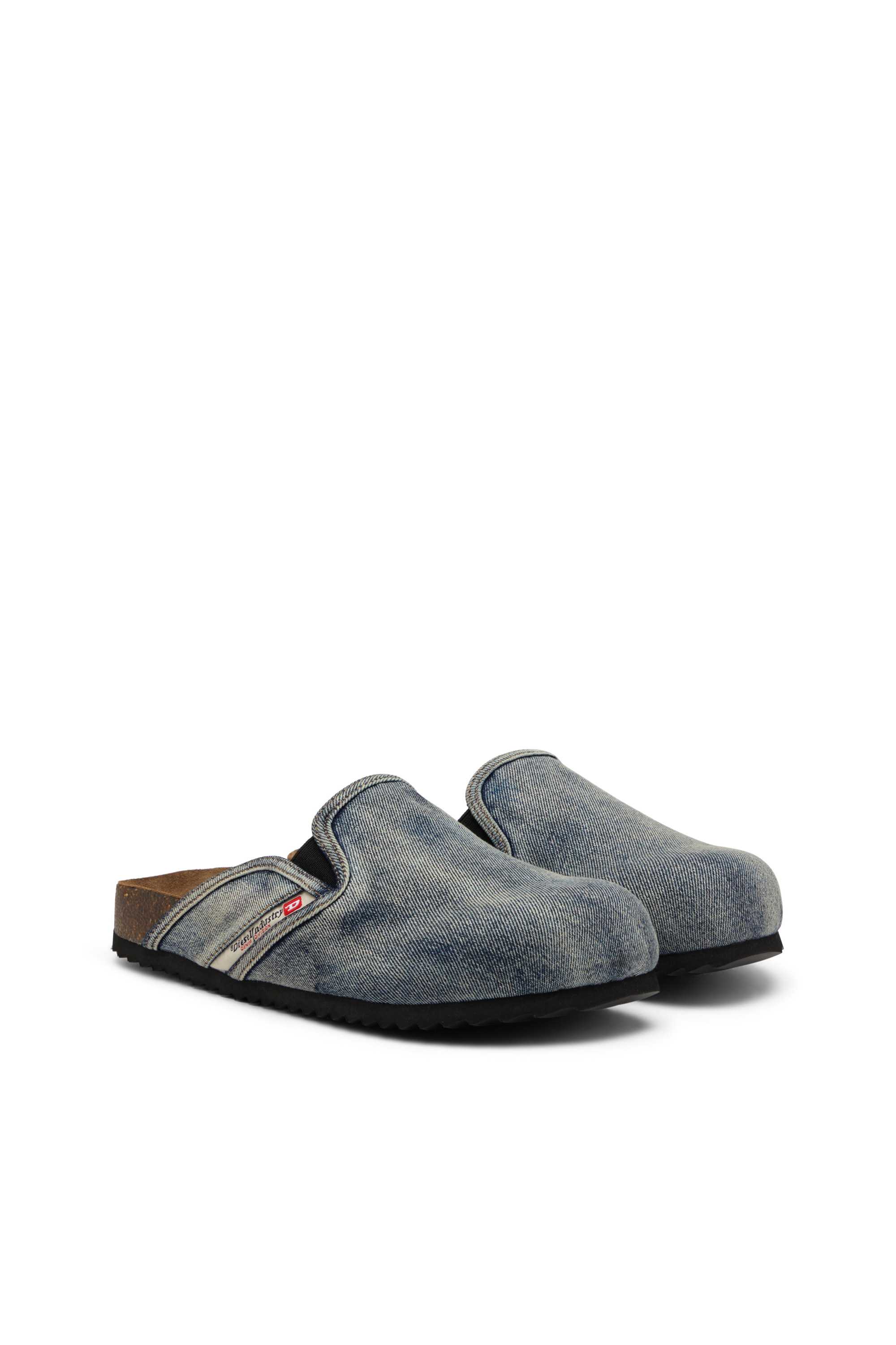 Diesel - D-WOODSTOCK SLIP-ON, Mule in denim Uomo in Blu - 2