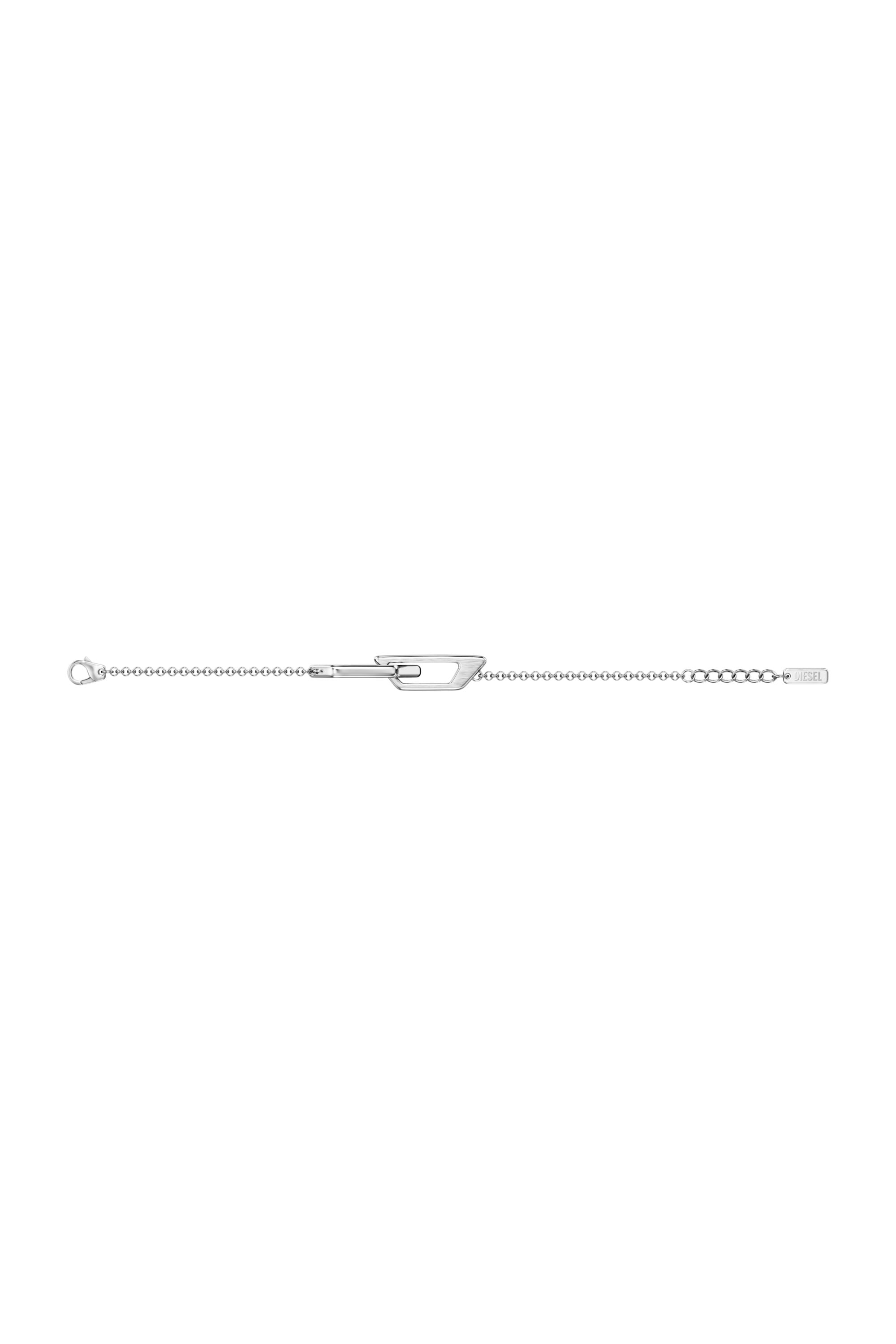 Diesel - DX1726040, Bracciale a catena in acciaio inox Unisex in Argento - 3