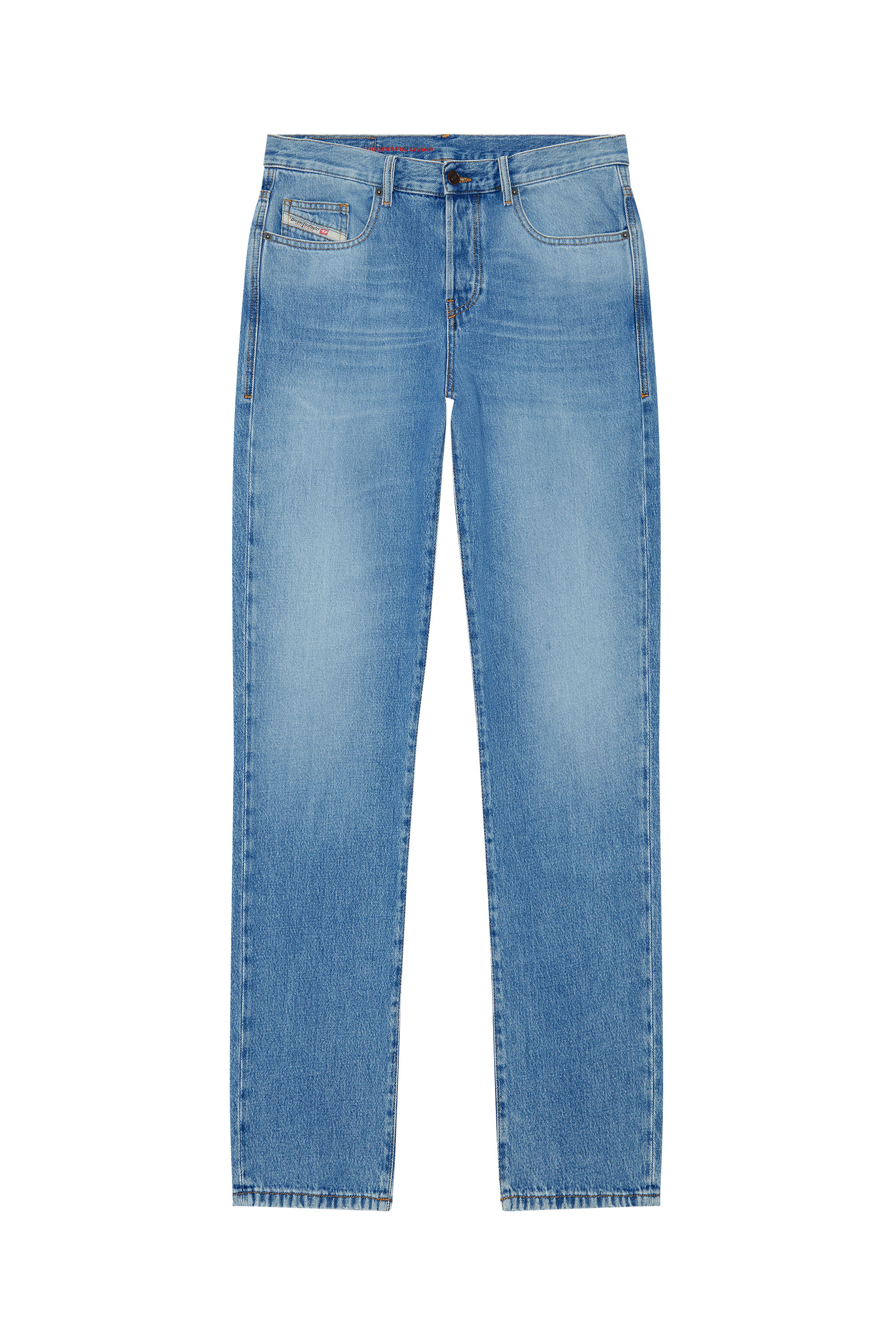 Diesel - Straight Jeans 2020 D-Viker 09C15, Blu Chiaro - Image 6