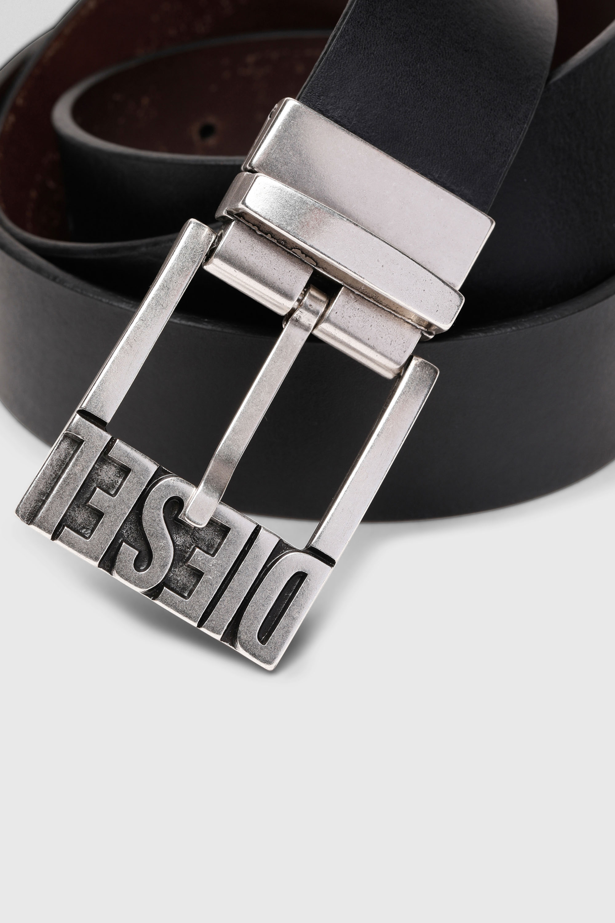 Diesel - B-SHIFT II, Cintura 3.4 cm in pelle double-face Uomo in Multicolor - 3