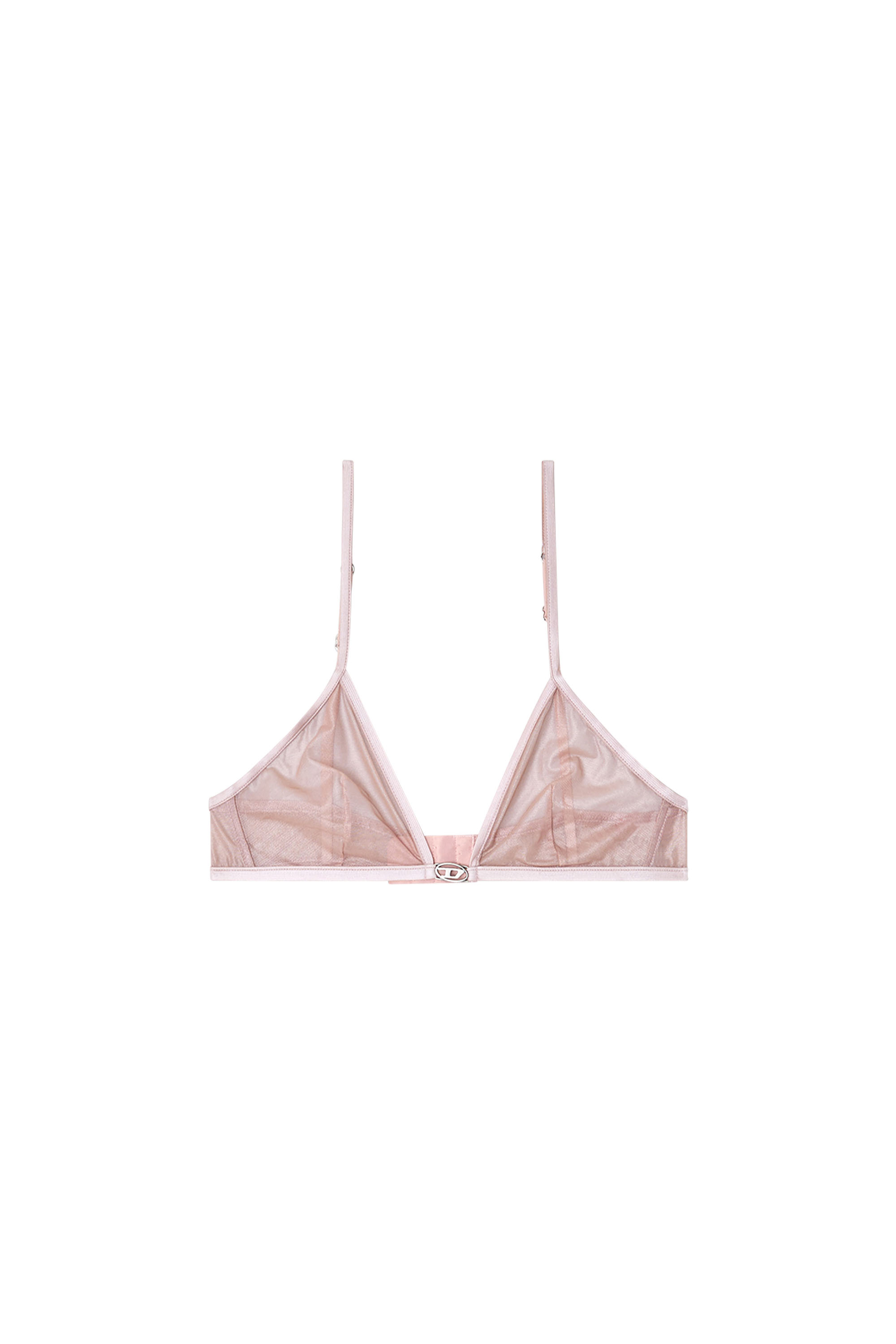 Diesel - LUNA-GFT, Reggiseno senza ferretto con Oval D al centro Donna in Rosa - 4