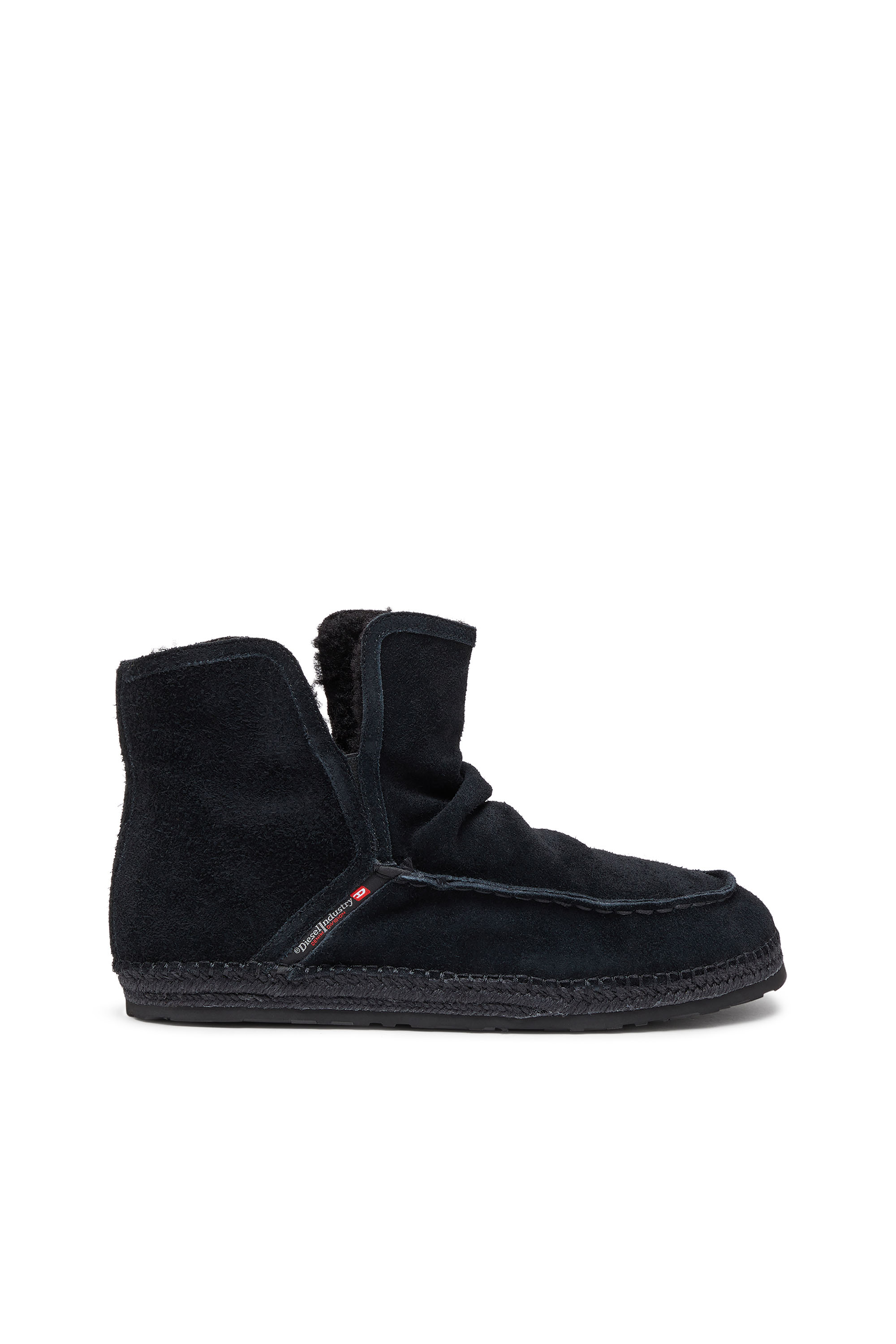 Diesel - D-LUKAS AKB, D-Lukas - Stivaletti in pelle con fodera interna Uomo in Nero - 1