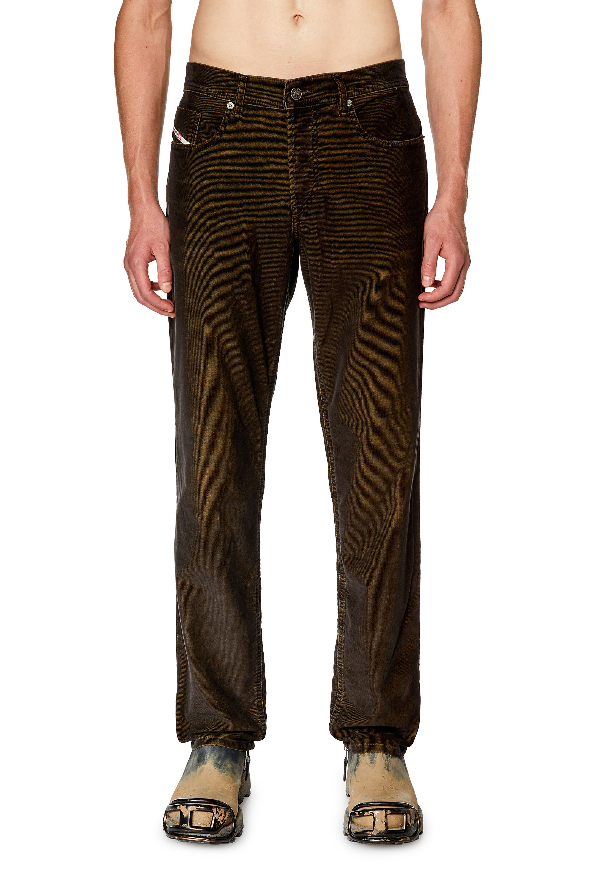 Diesel - Tapered Jeans 2023 D-Finitive 003GJ, Verde Scuro - Image 2