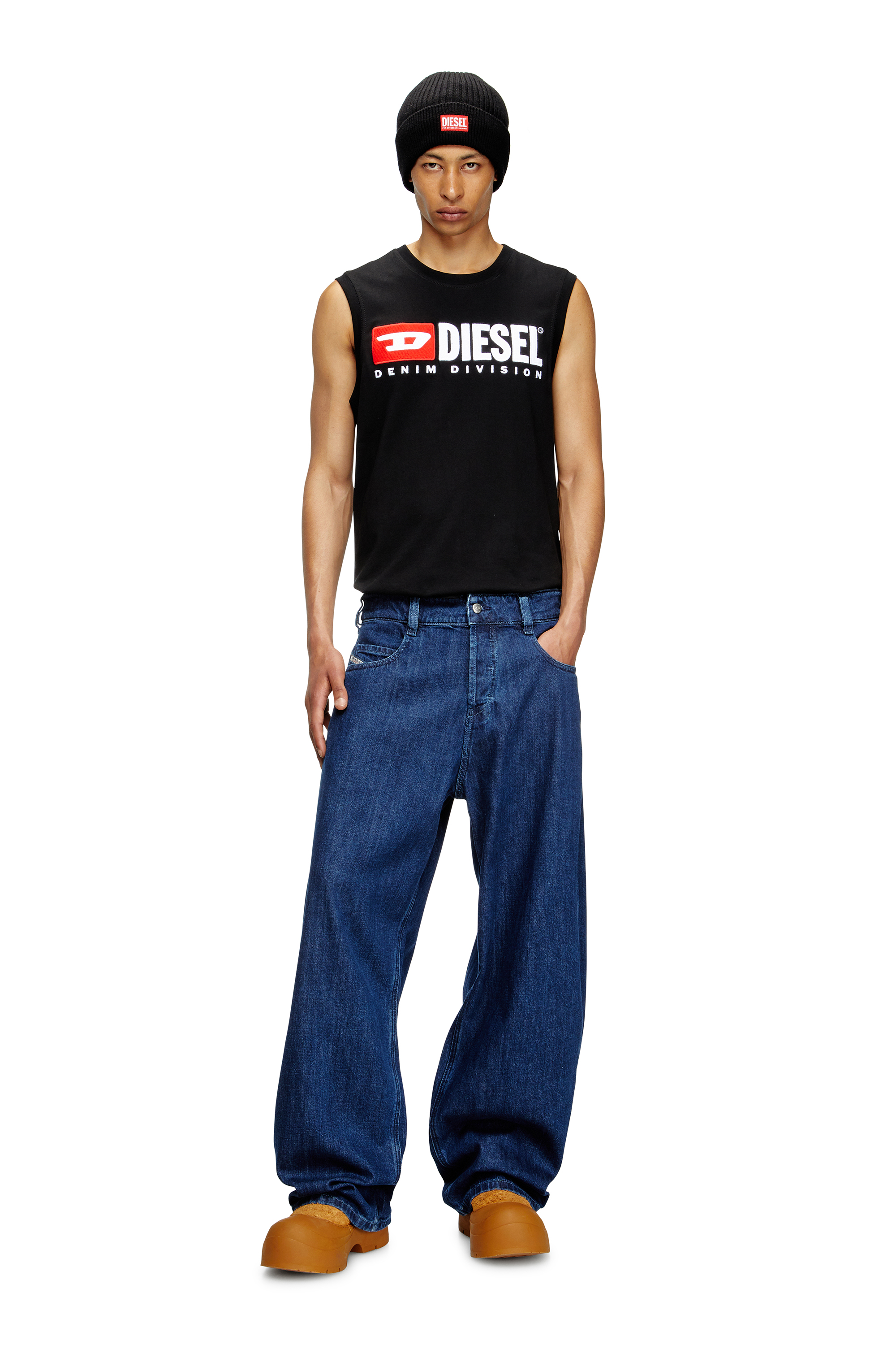 Diesel - Relaxed Jeans 1997 D-Enim 0DBDX Unisex, Blu Scuro - Image 2