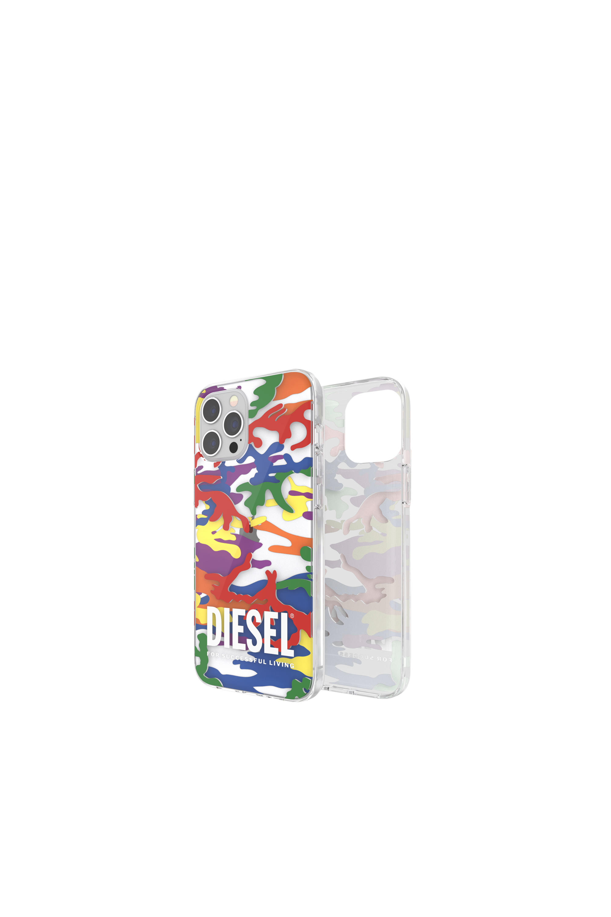 Diesel - 44333  STANDARD CASES, Unisex's Clear case Pride for iPhone 12 Pro Max in Multicolor - 1