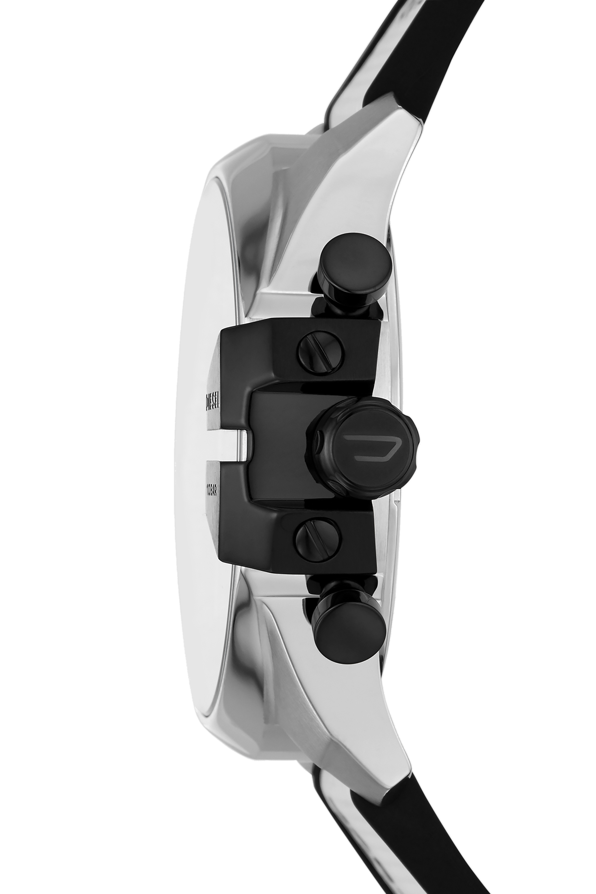 Diesel - DZ4564, Cronografo Baby Chief con cinturino in tela bianco Uomo in Bianco - 3