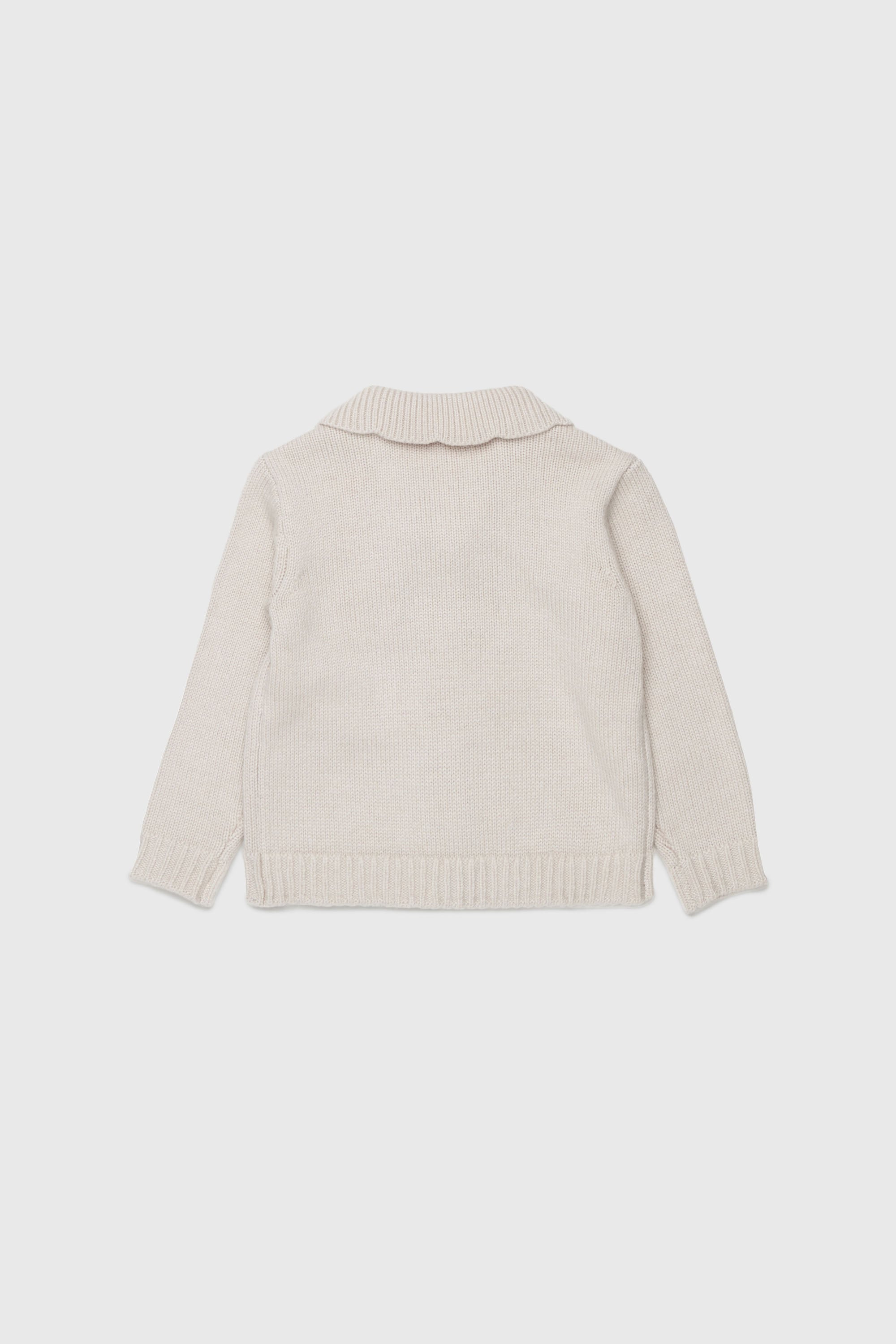 Diesel - KSCALOB, Cardigan in cachemire con colletto smerlato Donna in Bianco - 2