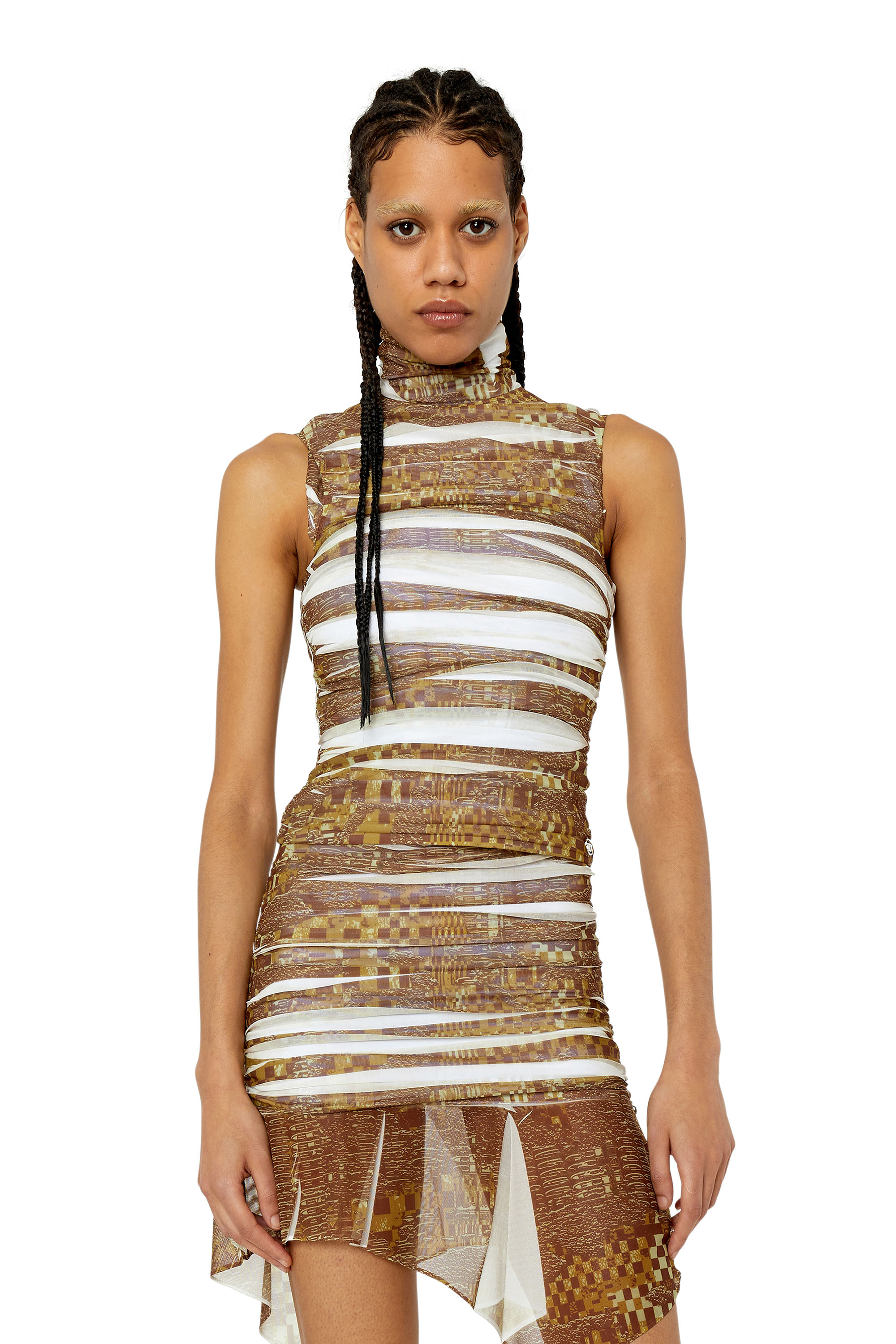 Diesel - T-BEE, Marrone/Bianco - Image 1