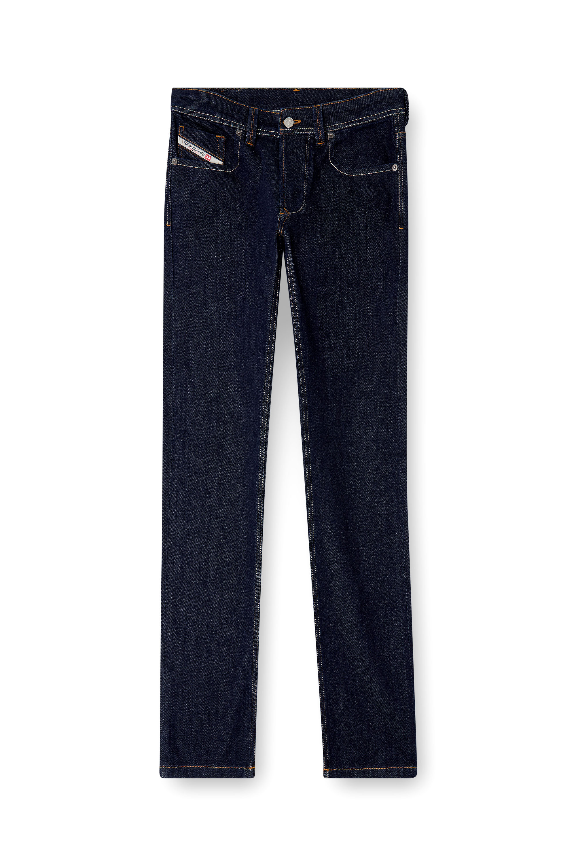 Diesel - Regular Jeans 1985 Larkee 0DBEJ Uomo, Blu Scuro - Image 6