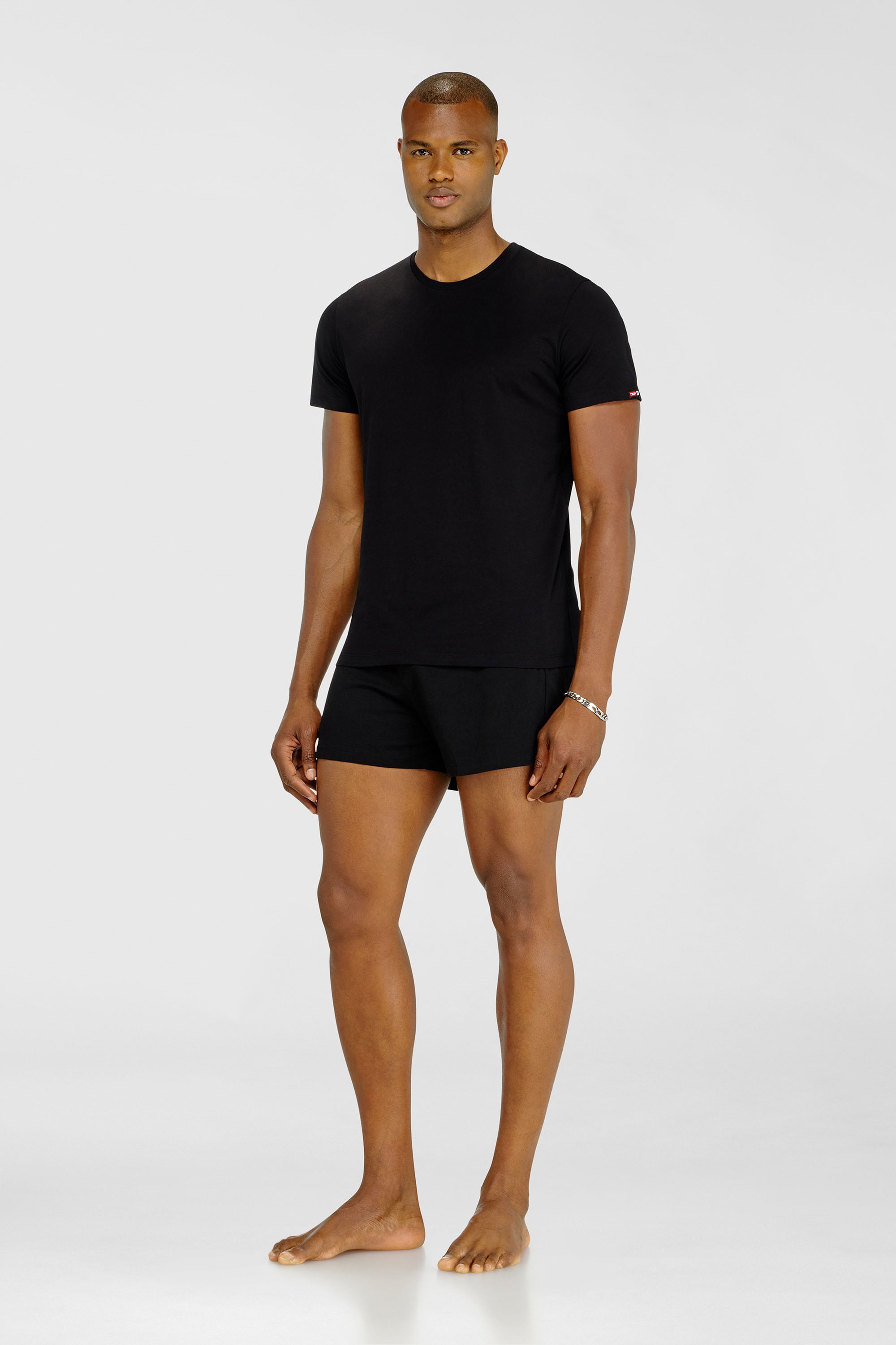 Diesel - RANDAL-D-CORE-3PACK, Set da tre T-shirt in cotone Uomo in Nero - 1
