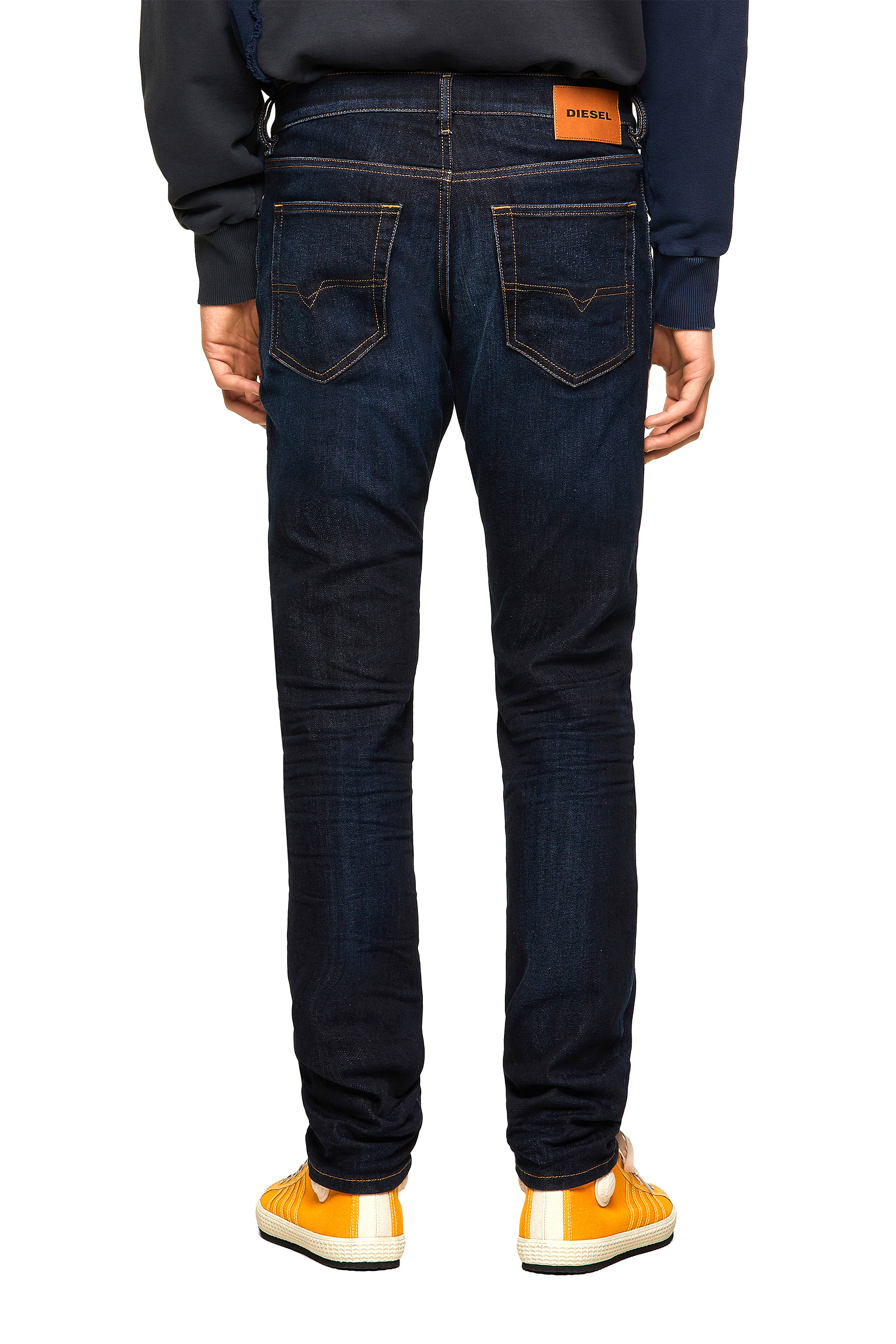 Diesel - D-Luster 009ZS Slim Jeans, Blu Scuro - Image 2