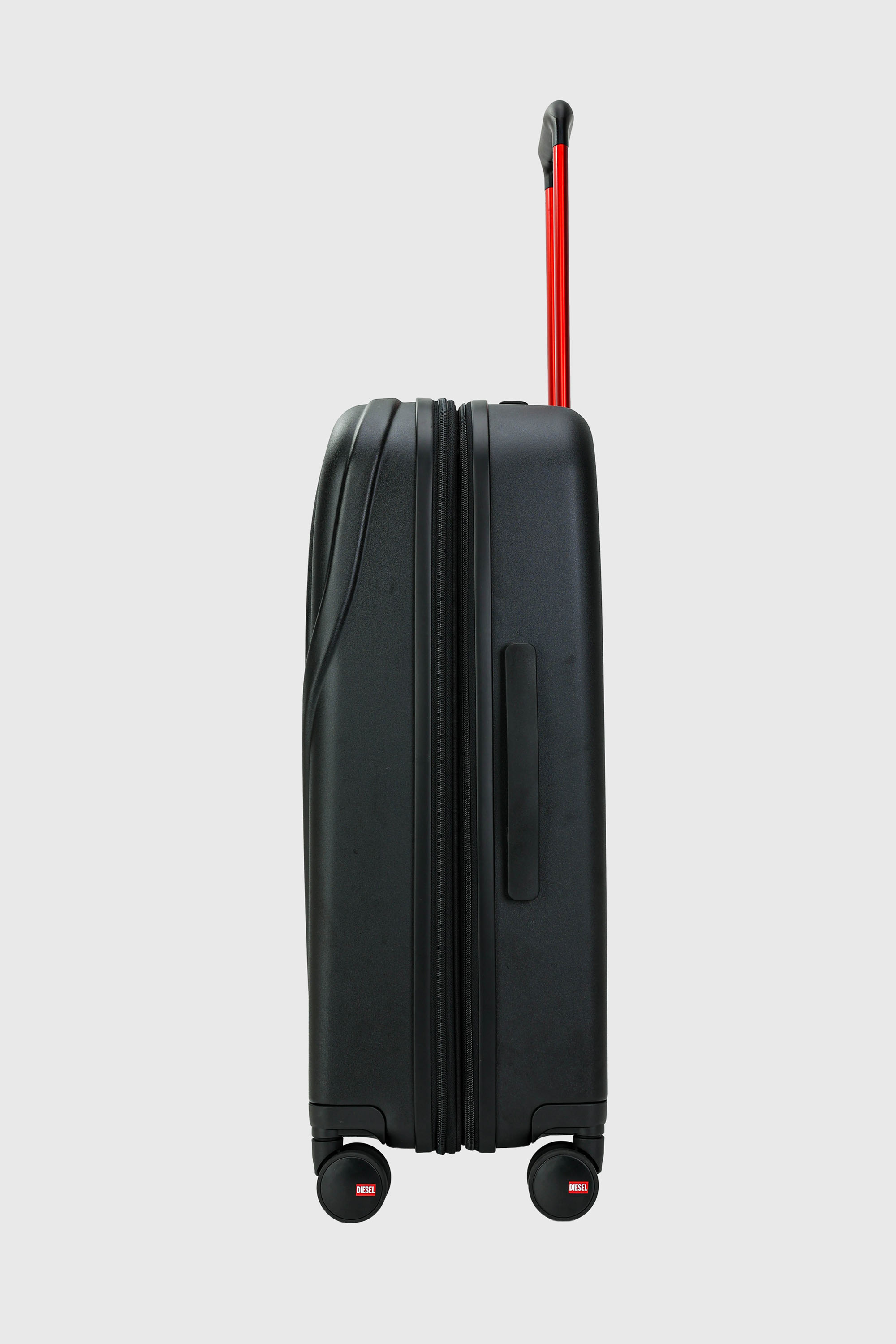 Diesel - LU0043 HARD LUGGAGE - DSL012, Valigia Oval D taglia M Unisex in Nero - 4
