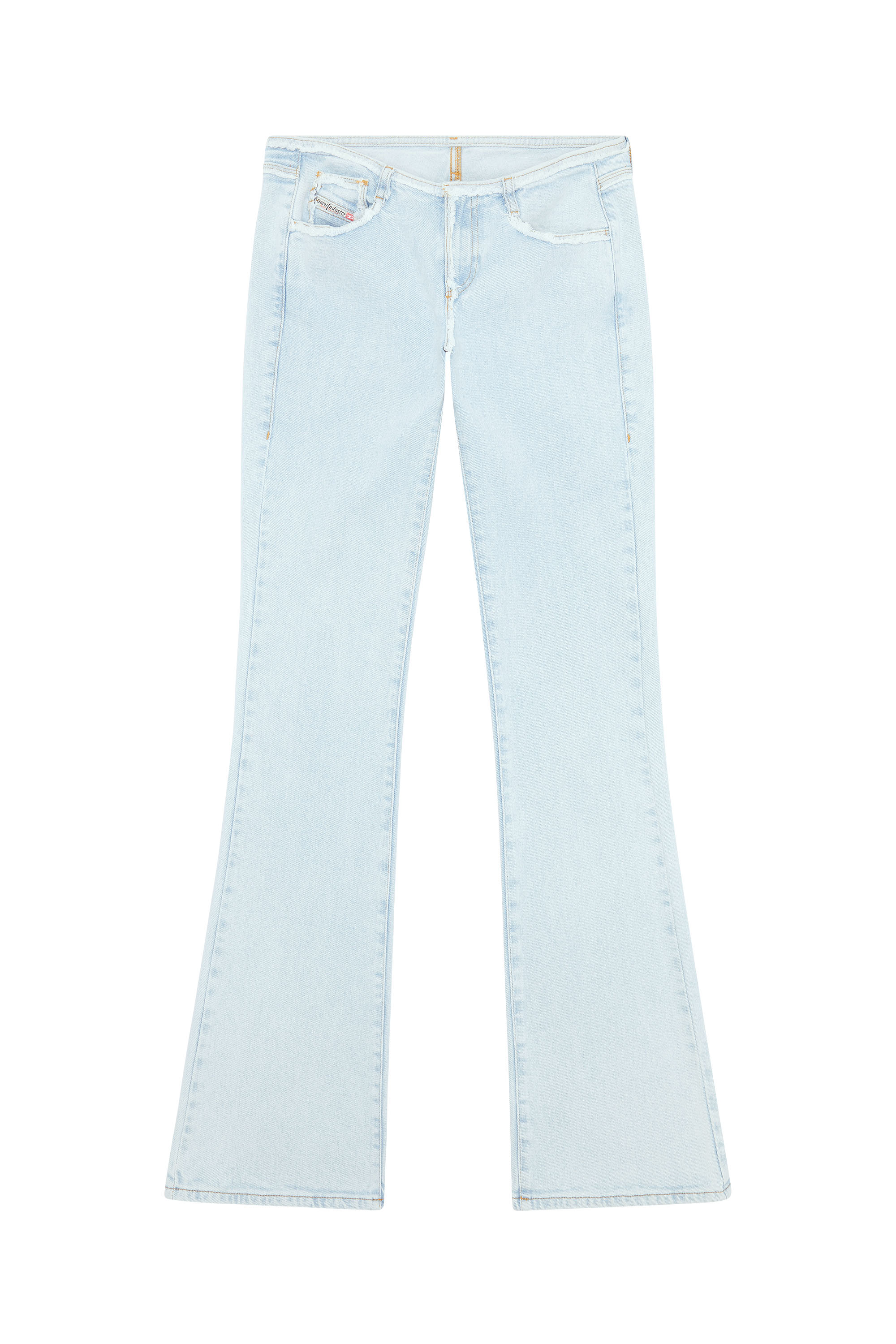 Diesel - 1969 D-Ebbey 09F68 Bootcut and Flare Jeans, Blu Chiaro - Image 5