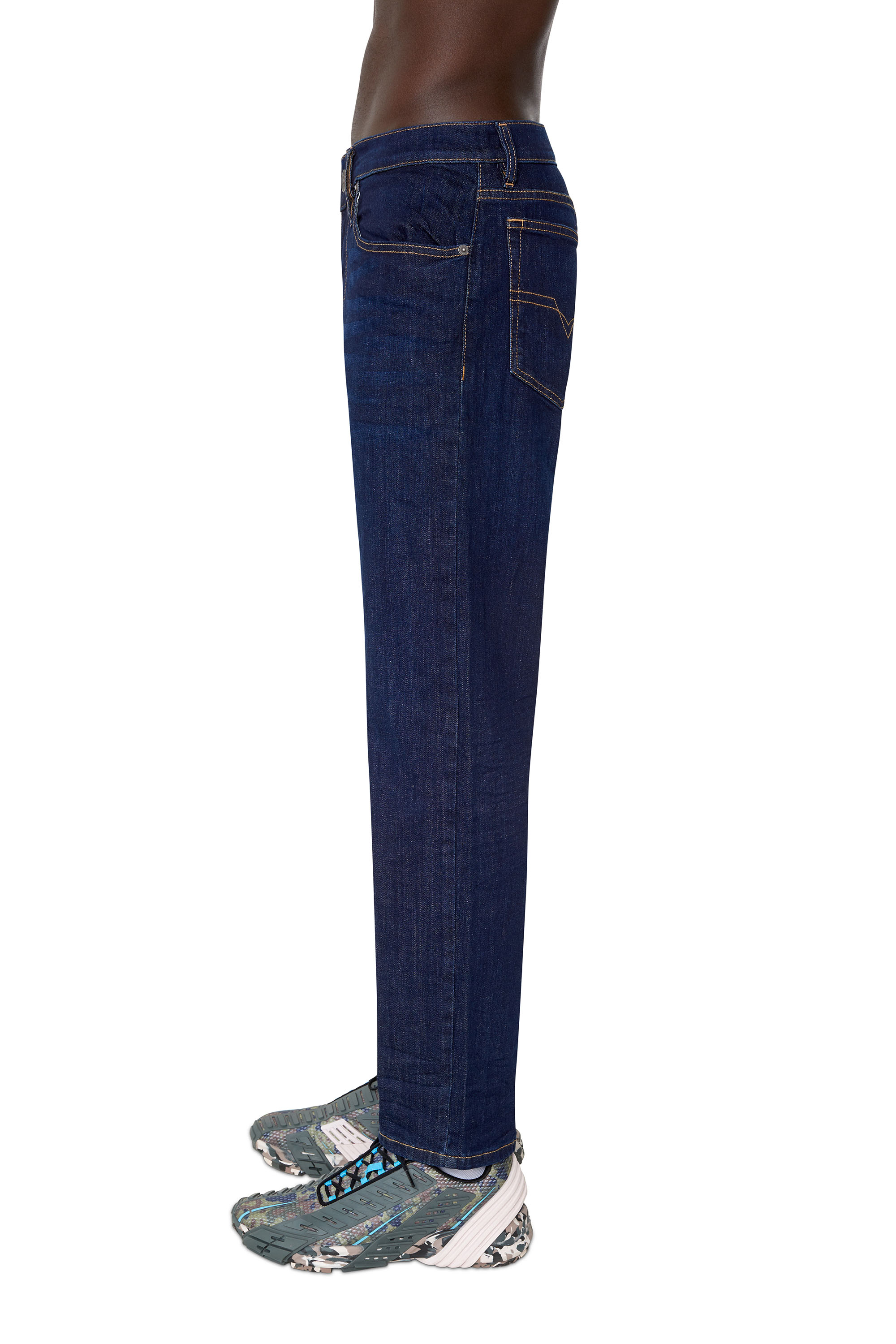 Diesel - D-Mihtry 0IHAQ Straight Jeans, Blu Scuro - Image 4