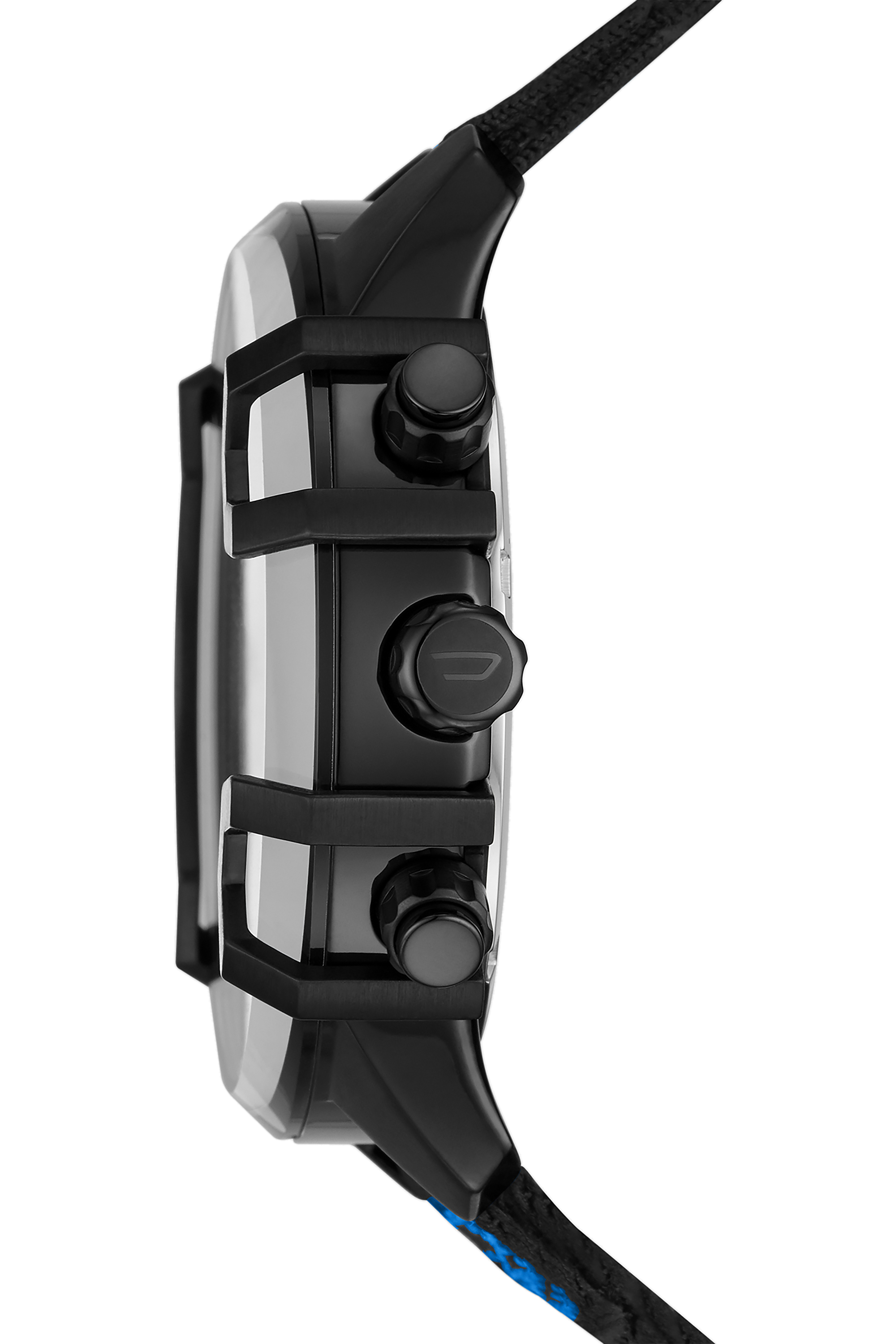 Diesel - DZ4553, Cronografo Griffed con cinturino in nylon nero opaco Uomo in Multicolor - 3