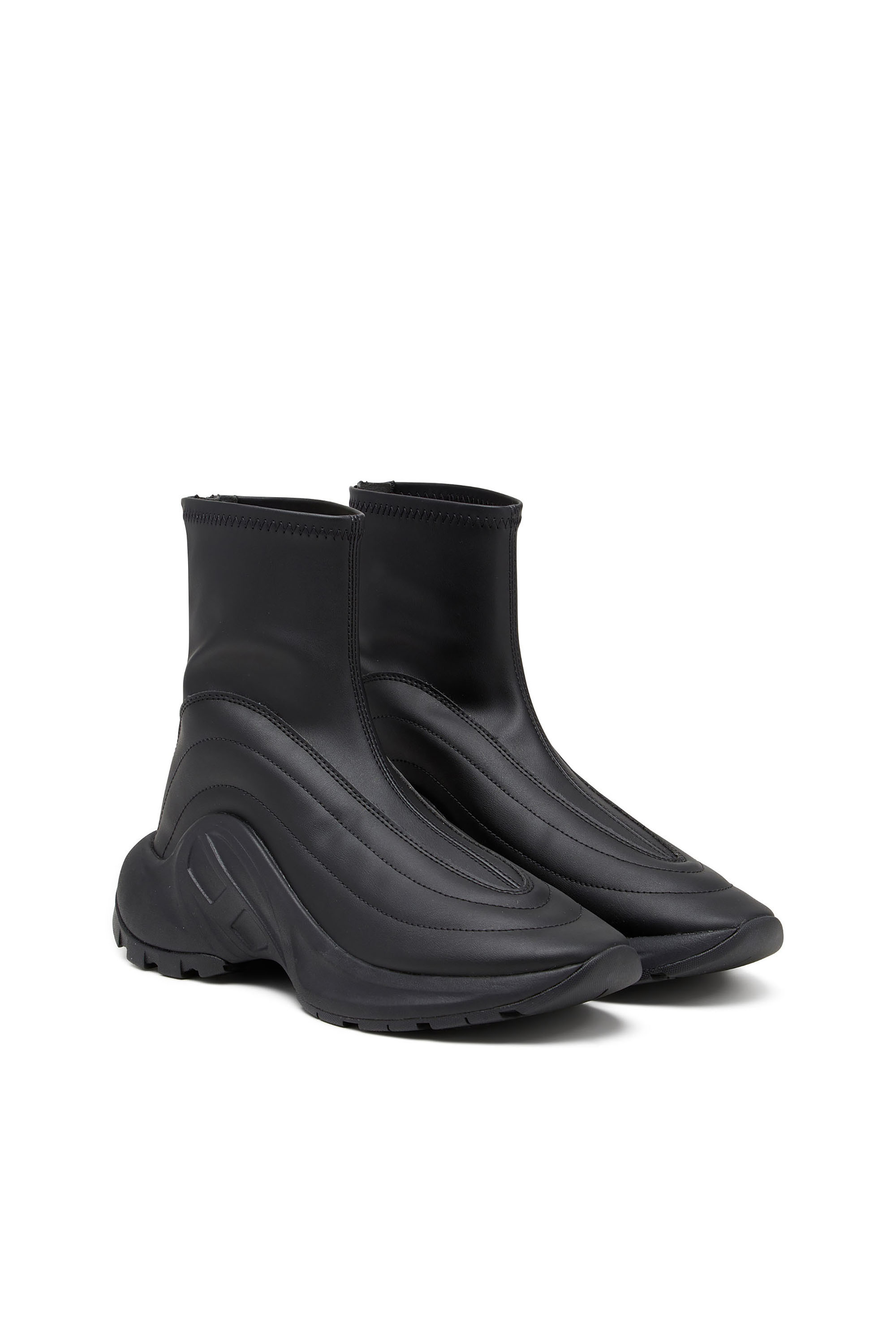 Diesel - S-D-RUNNER BOOTIE X, S-D-Runner - Sneakers Unisex in Nero - 2