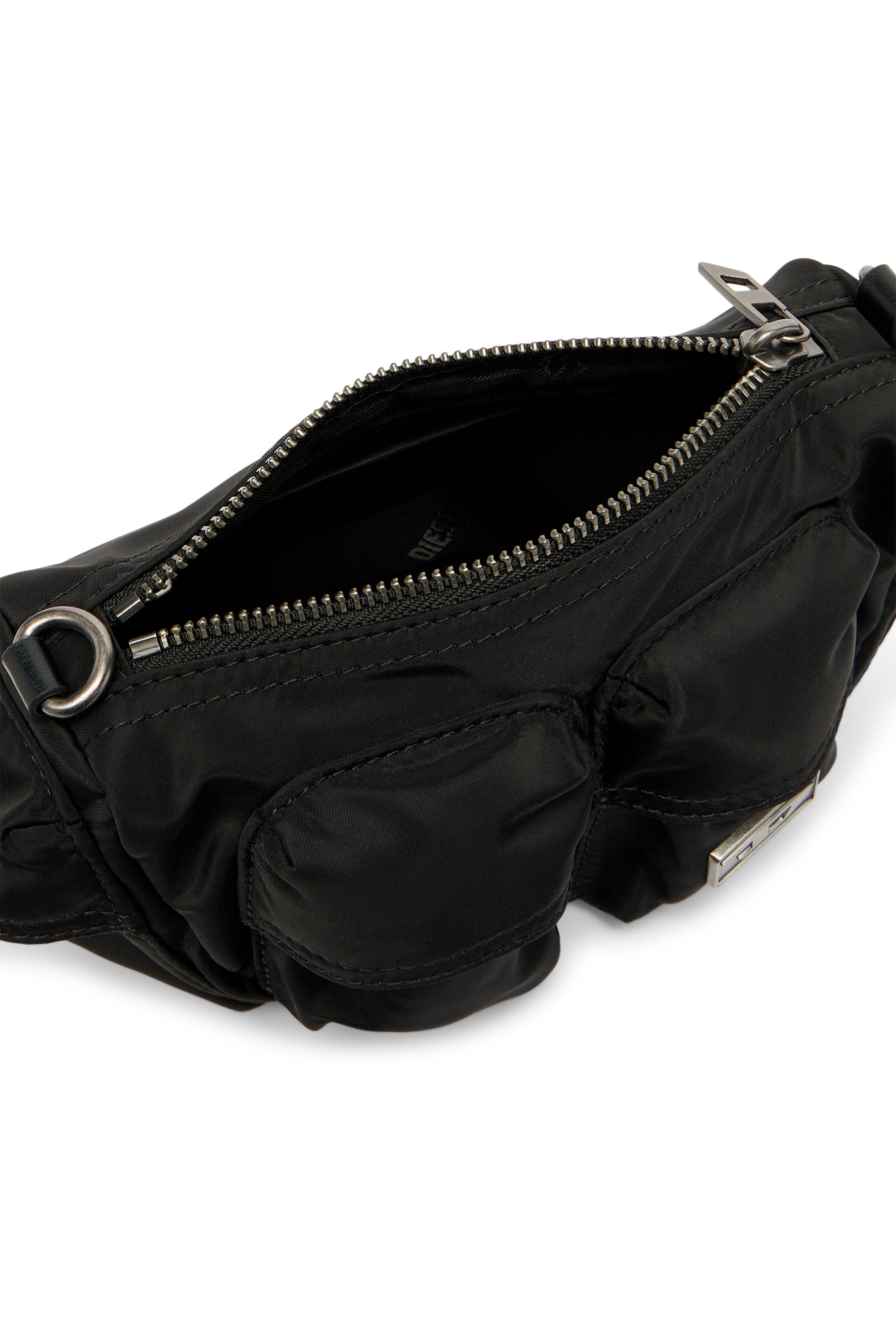Diesel - MULTI-PKTS CROSSBODY XS X, Multi-Pkts - Piccola borsa con tasche a pattina Unisex in Nero - 3