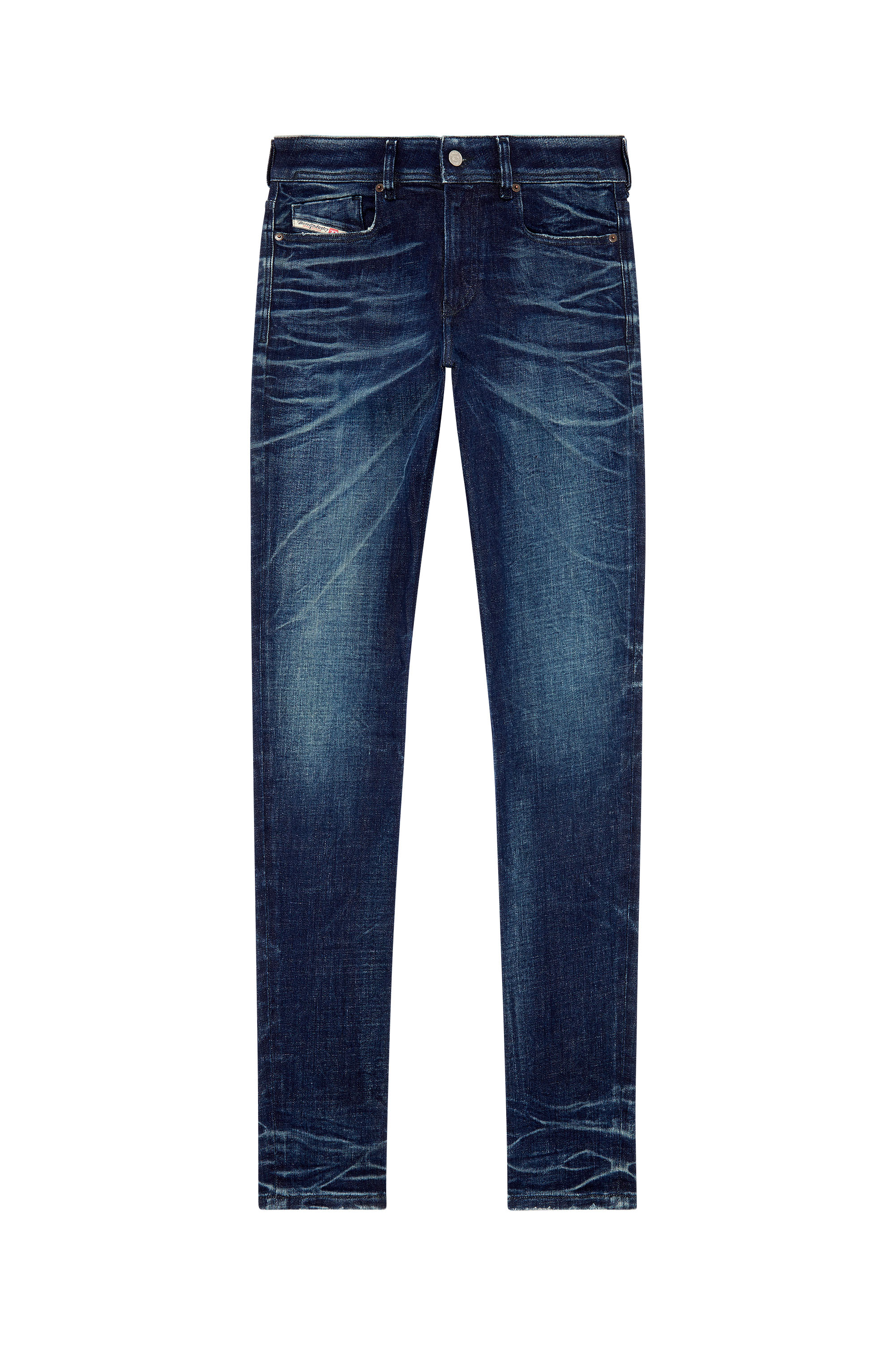 Diesel - Skinny Jeans 1979 Sleenker 09G34, Blu Scuro - Image 5