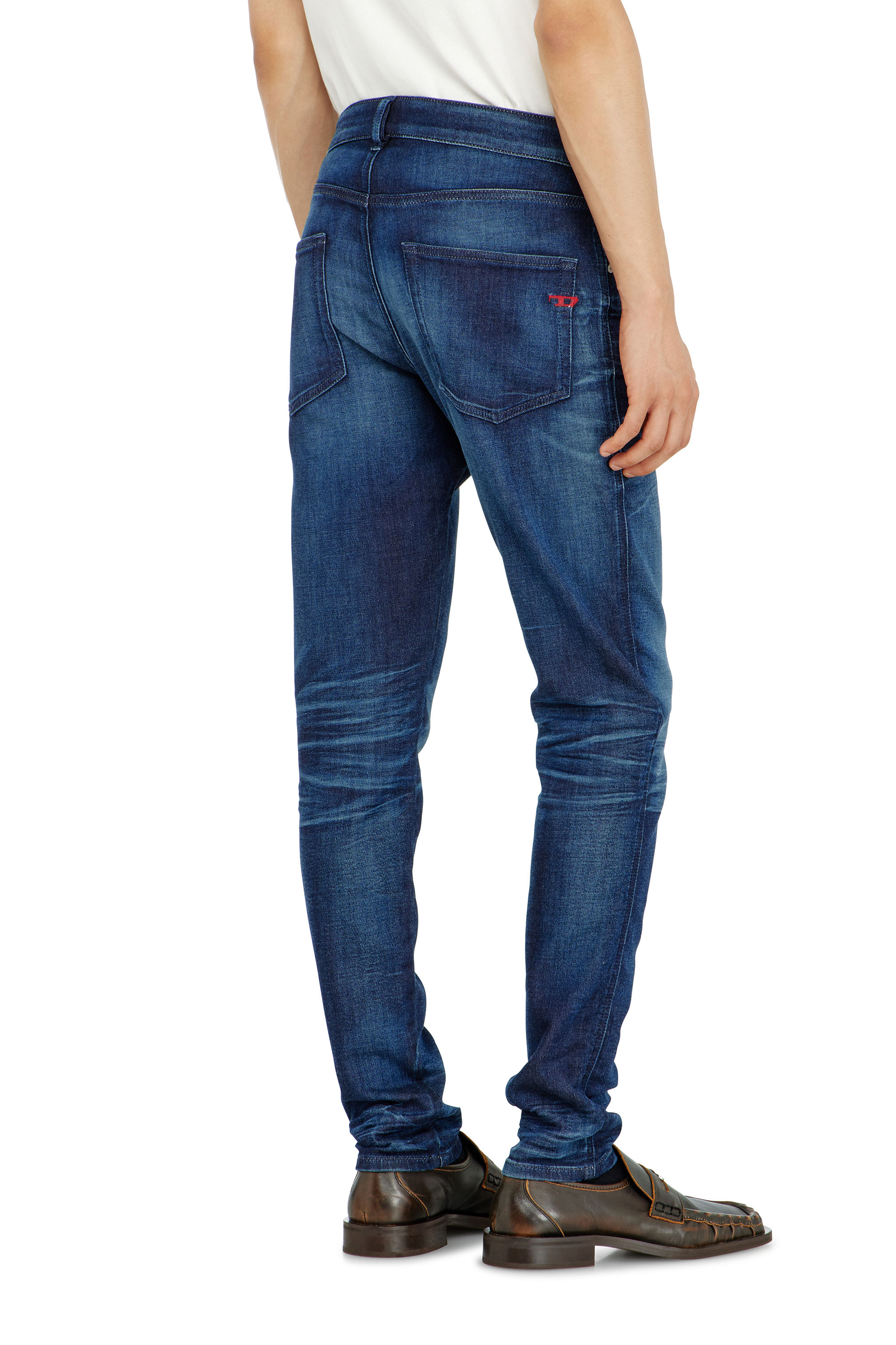 Diesel - Slim 2062 D-Strukt Joggjeans&reg; 068WJ Uomo, Blu Scuro - Image 3