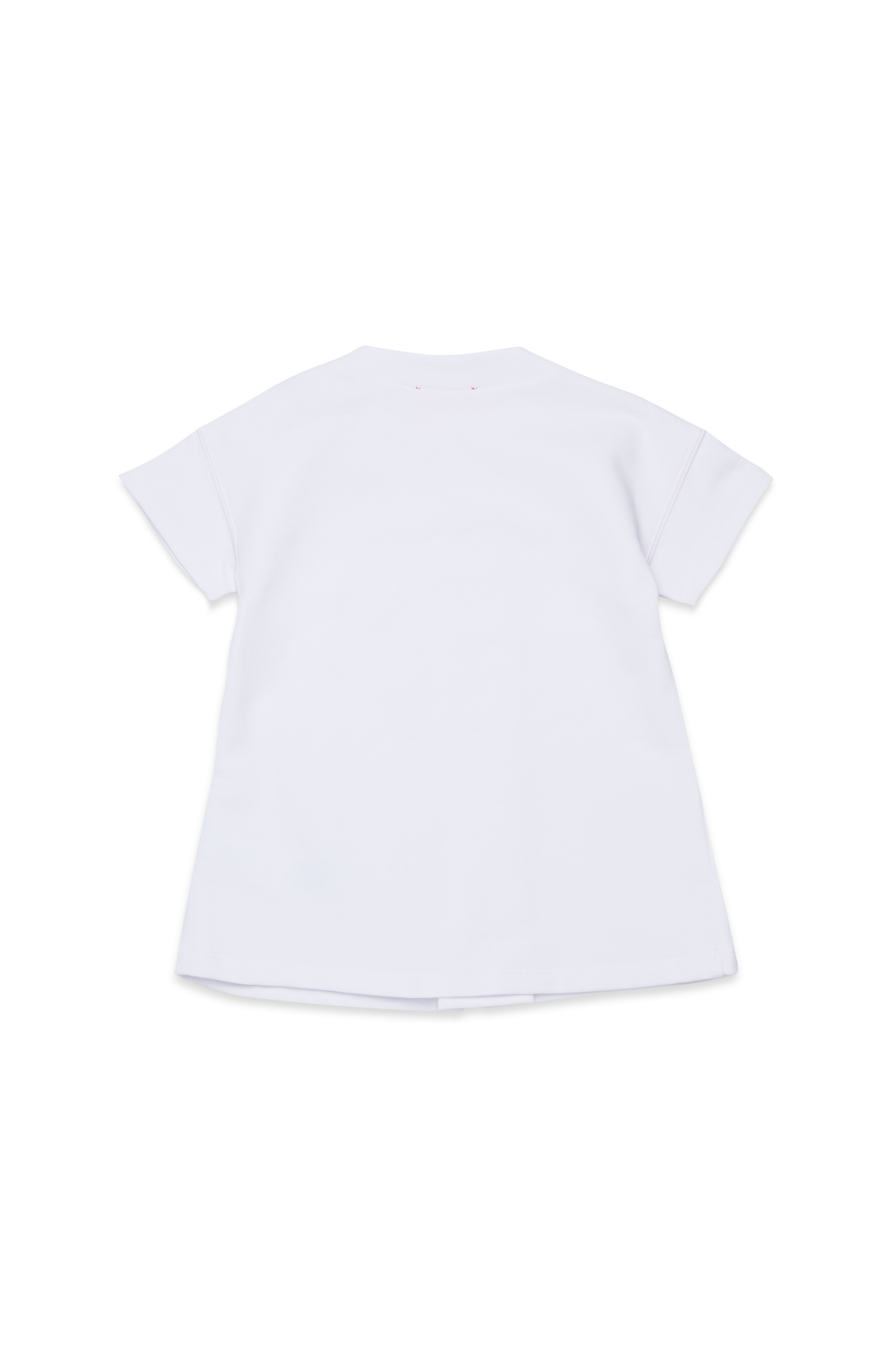 Diesel - DROWELB, Abito-felpa con piega invertita Donna in Bianco - 2