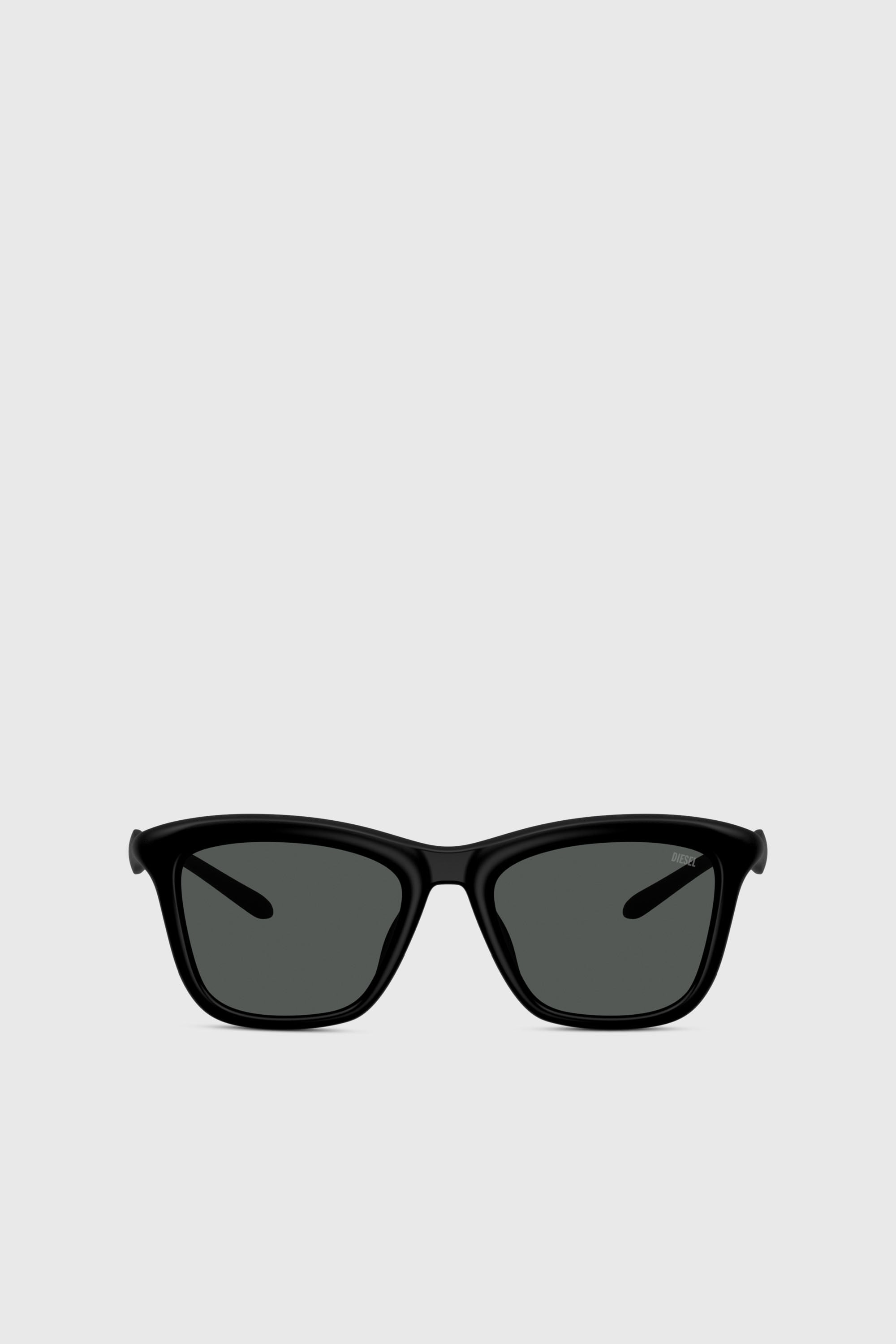 Diesel - 0DL3008U, Occhiali da sole quadrati Unisex in Nero - 1
