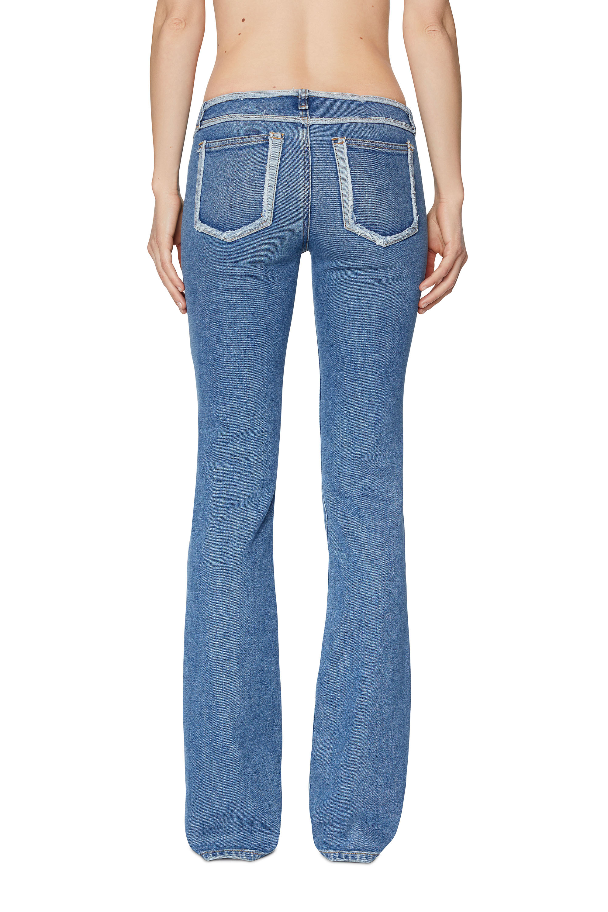 Diesel - 1969 D-EBBEY 09E19 Bootcut and Flare Jeans, Blu medio - Image 2