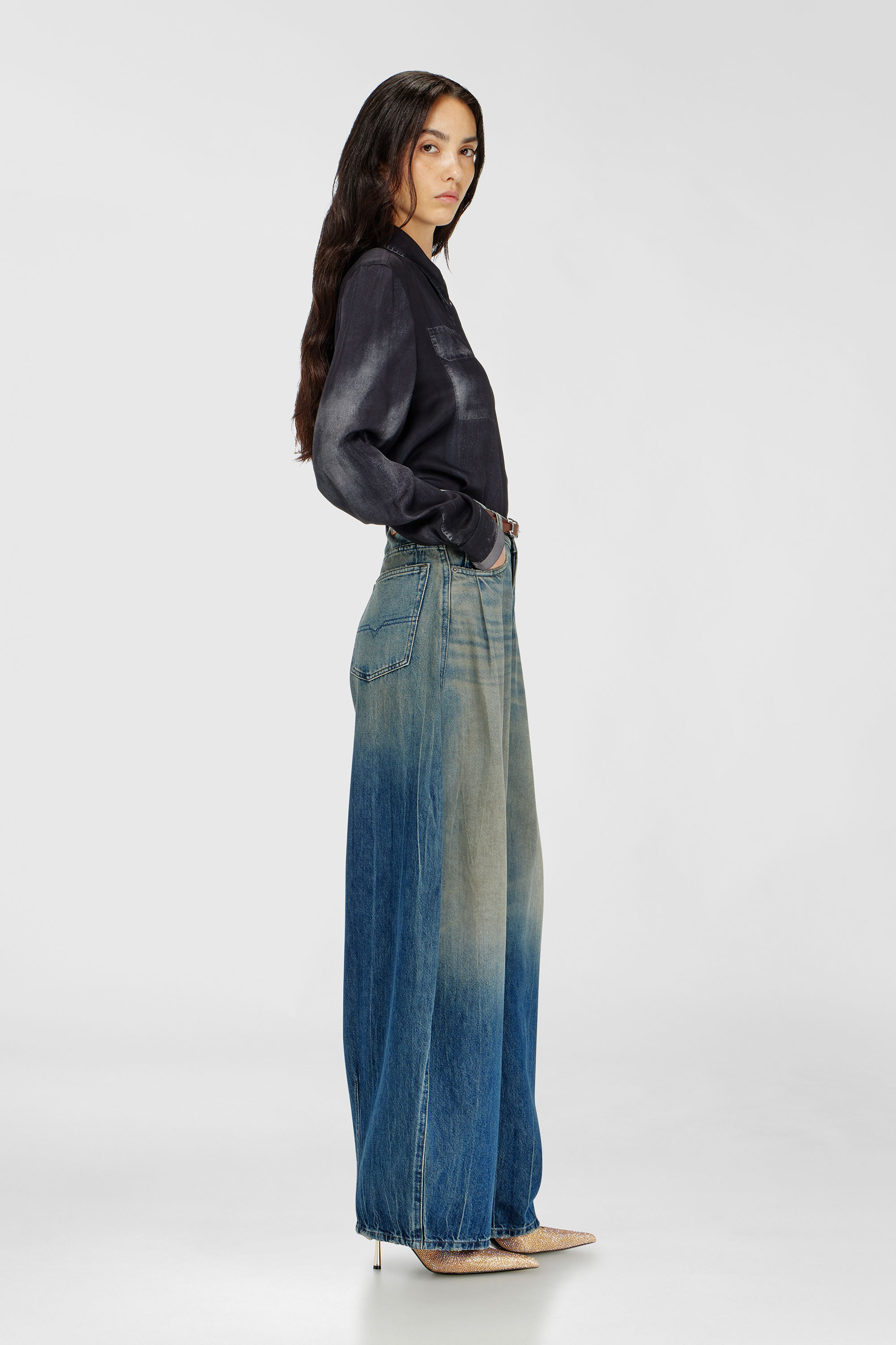 Diesel - Relaxed Jeans 1987 D-Khelz 09Q72 Donna, null - Image 1