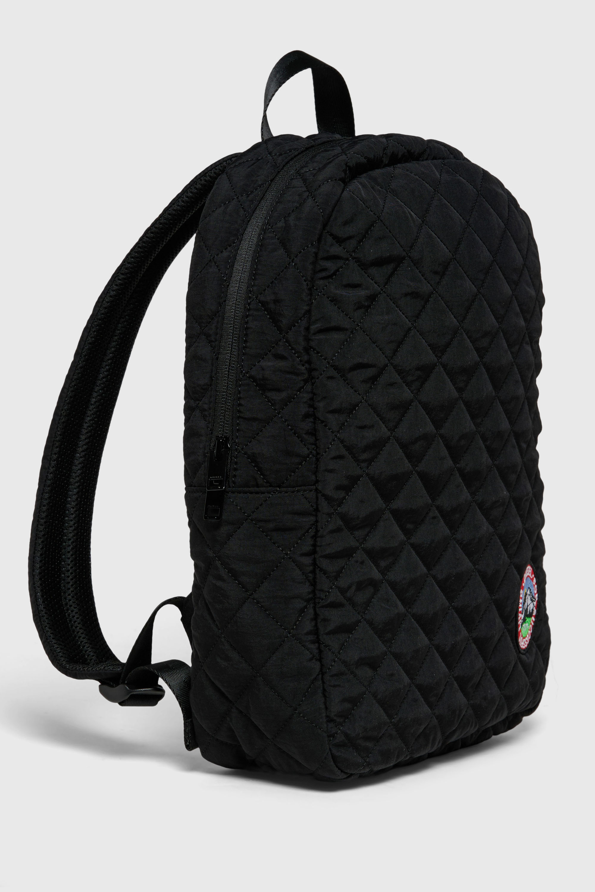 Diesel - WMENT, WMENT - Zaino in nylon trapuntato Unisex in Nero - 3