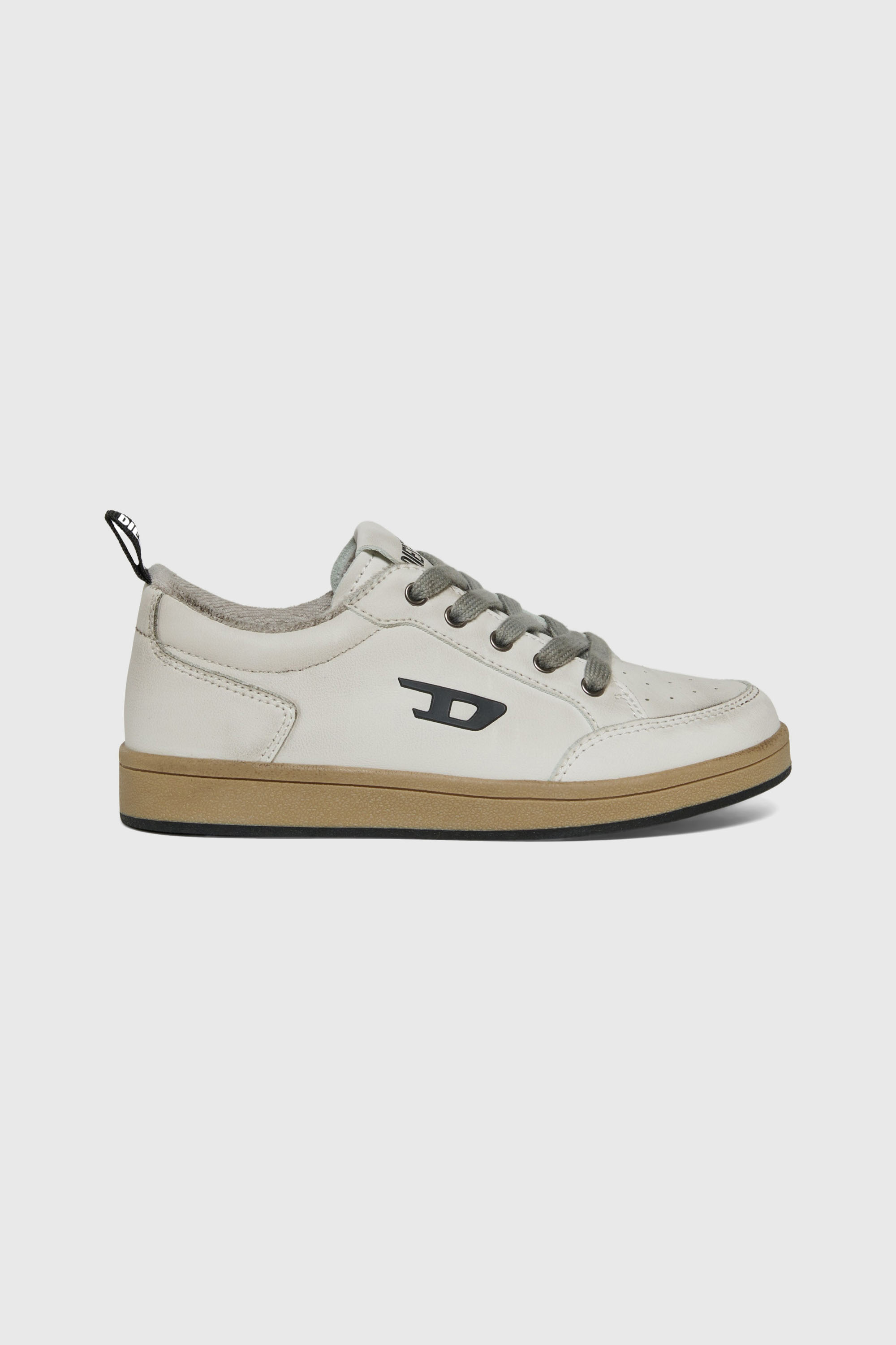 Diesel - S-KIRJY, S-Kirjy - Sneakers traforate con logo D Unisex in Bianco - 1