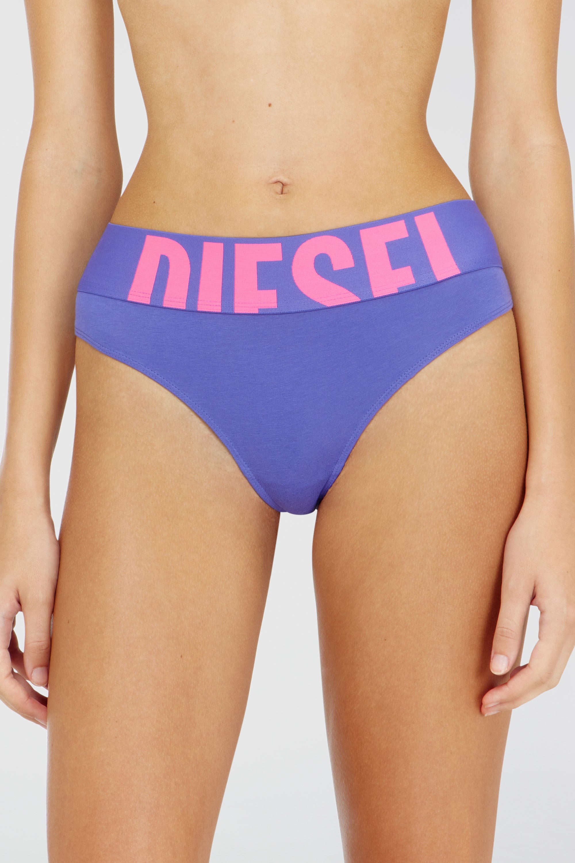 Diesel - UFST-STARS-THREEPACK, Set da tre perizoma con logo tagliato Donna in ToBeDefined - 2