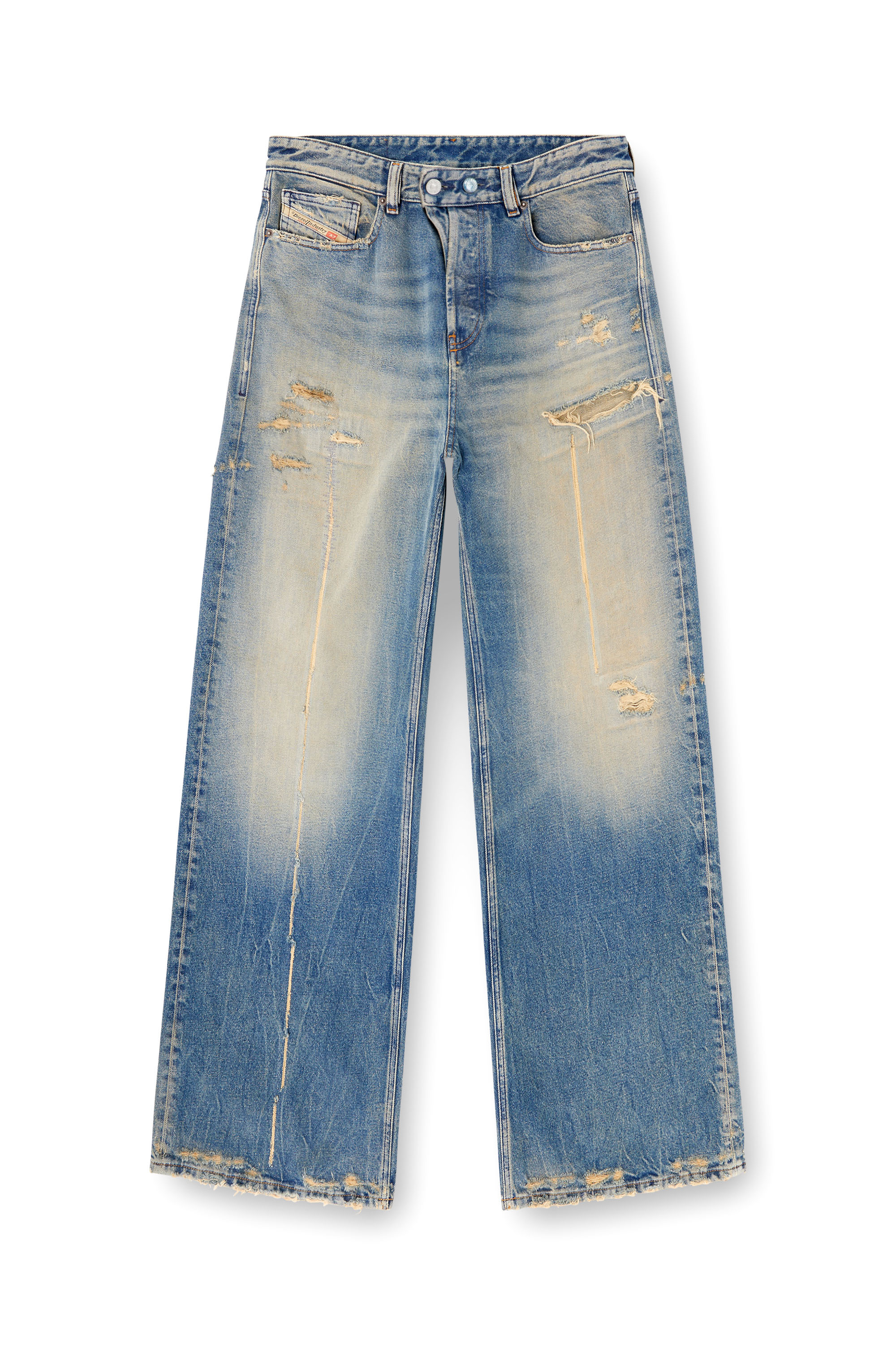 Diesel - Relaxed Jeans 1996 D-Sire 09N29 Unisex, Blu medio - Image 2