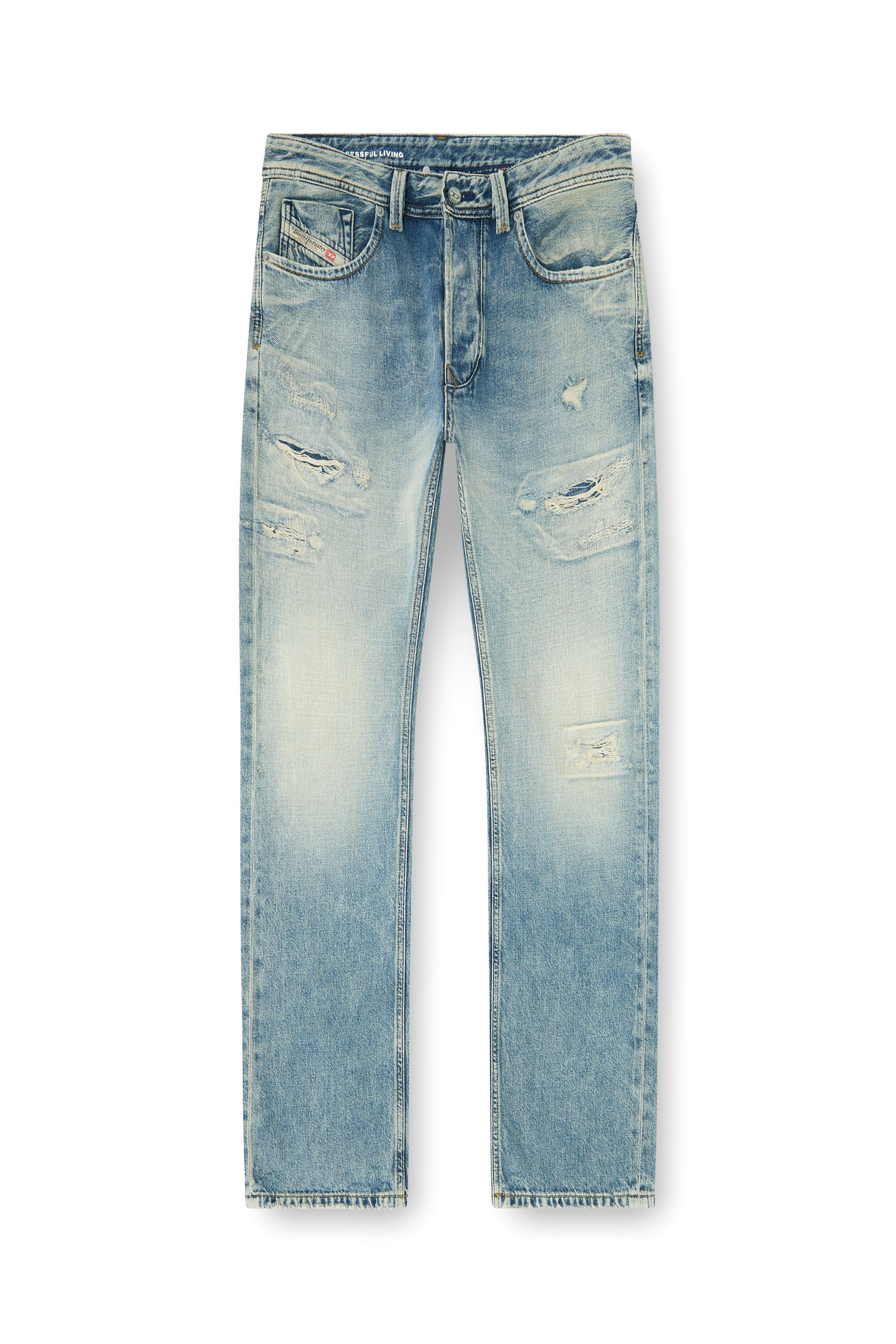 Diesel - Regular Jeans 1985 Larkee 09P62 Uomo, Blu medio - Image 2
