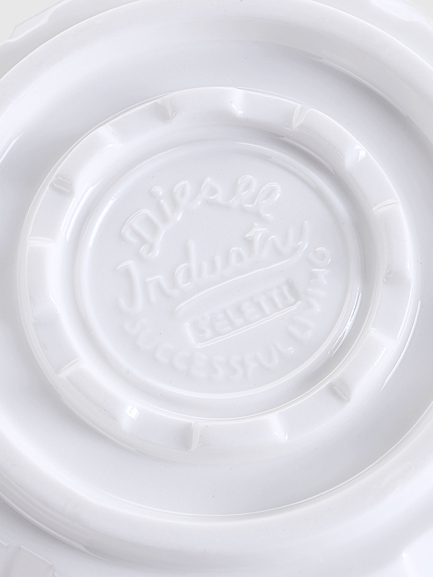 Diesel - 10984 MACHINE COLLEC, Fruttiera in porcellana, ø cm 16,3/6,4" Unisex in Bianco - 3