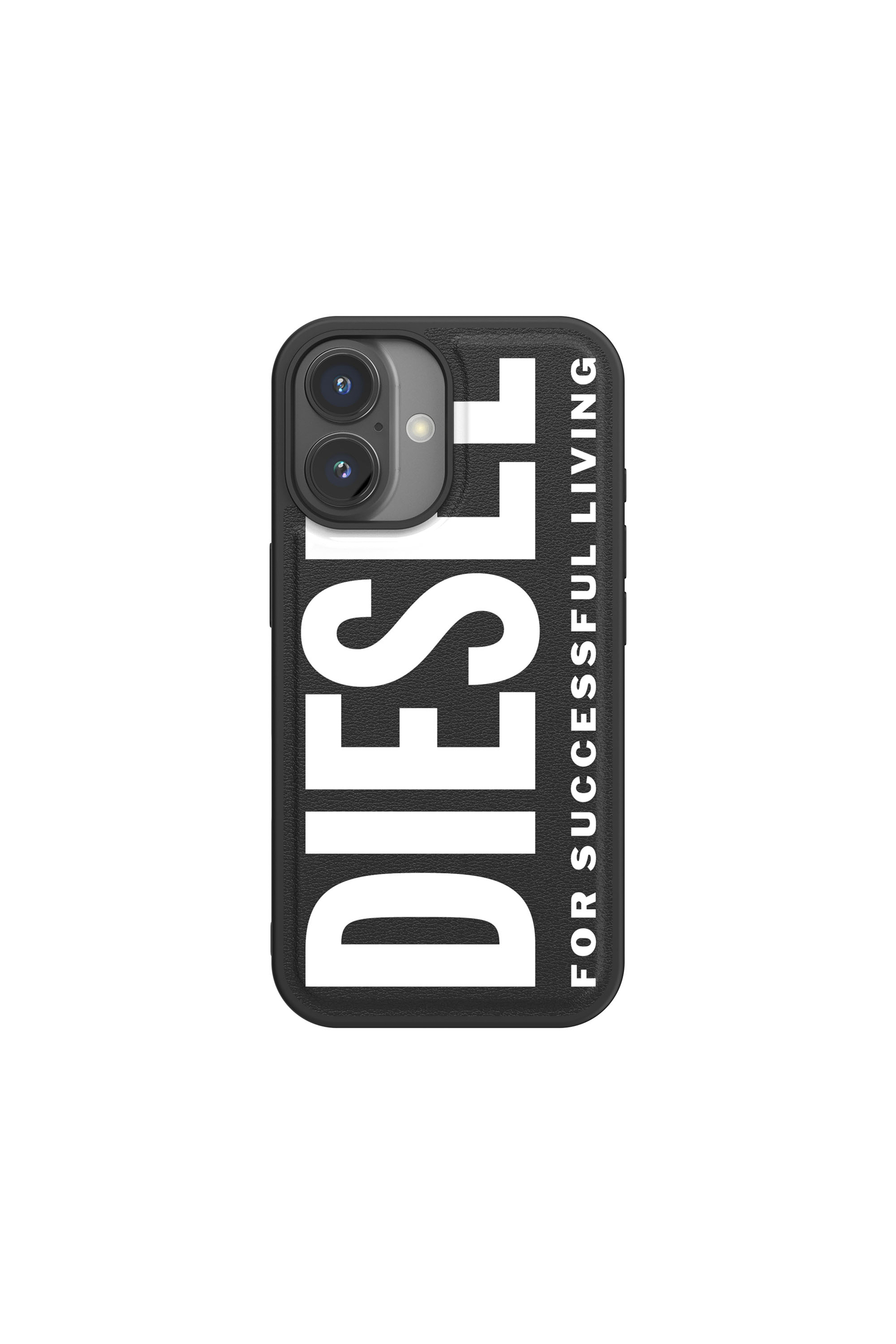 Diesel - 60127 MOULDED CASE, Cover sagomata con Magsafe per iP 16 Unisex in Nero - 3