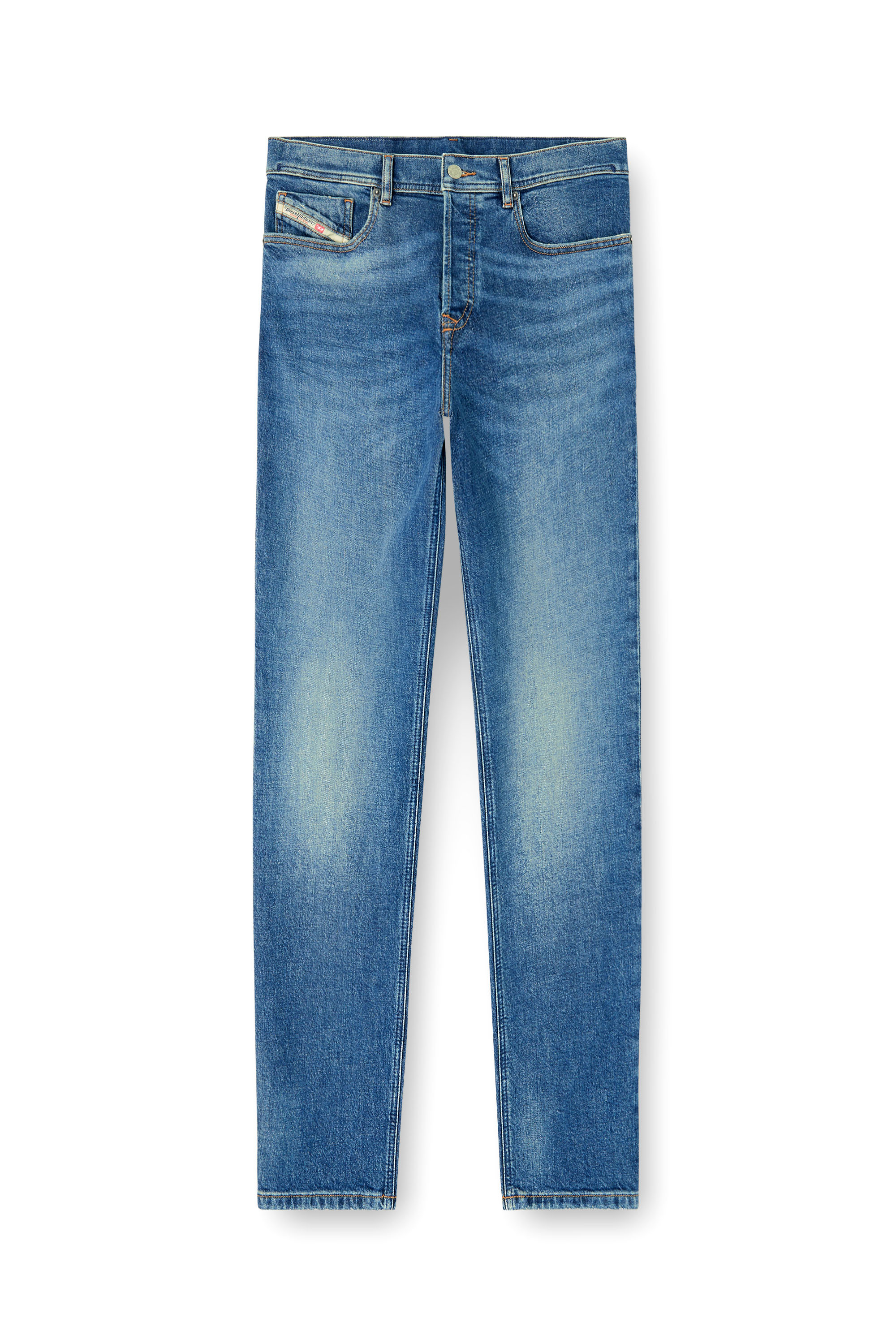 Diesel - Regular Jeans 2023 D-Finitive 0BEBD Uomo, Blu - Image 3