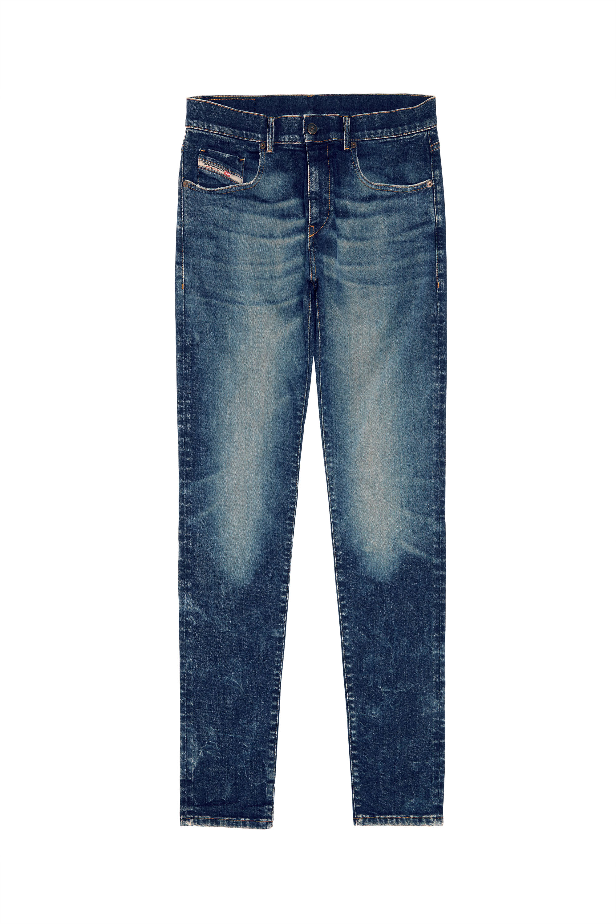 Diesel - 2019 D-STRUKT 09C73 Slim Jeans, Blu Scuro - Image 7