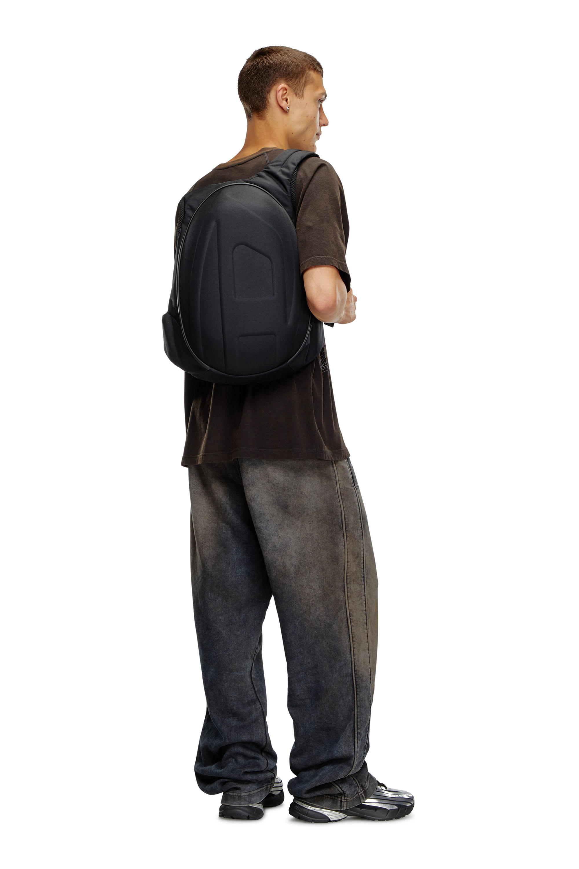 Diesel - 1DR-POD BACKPACK, 1DR-Pod Backpack - Zaino rigido Uomo in Nero - 1