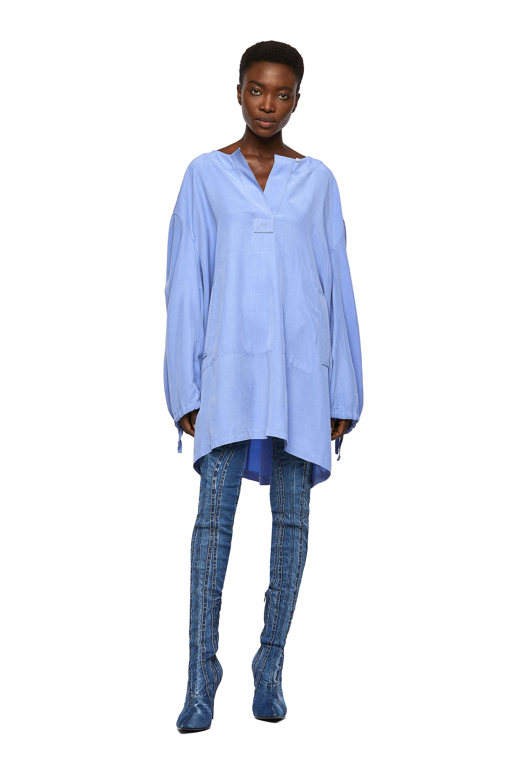 C-CABIRIA, Blu Chiaro - Camicie