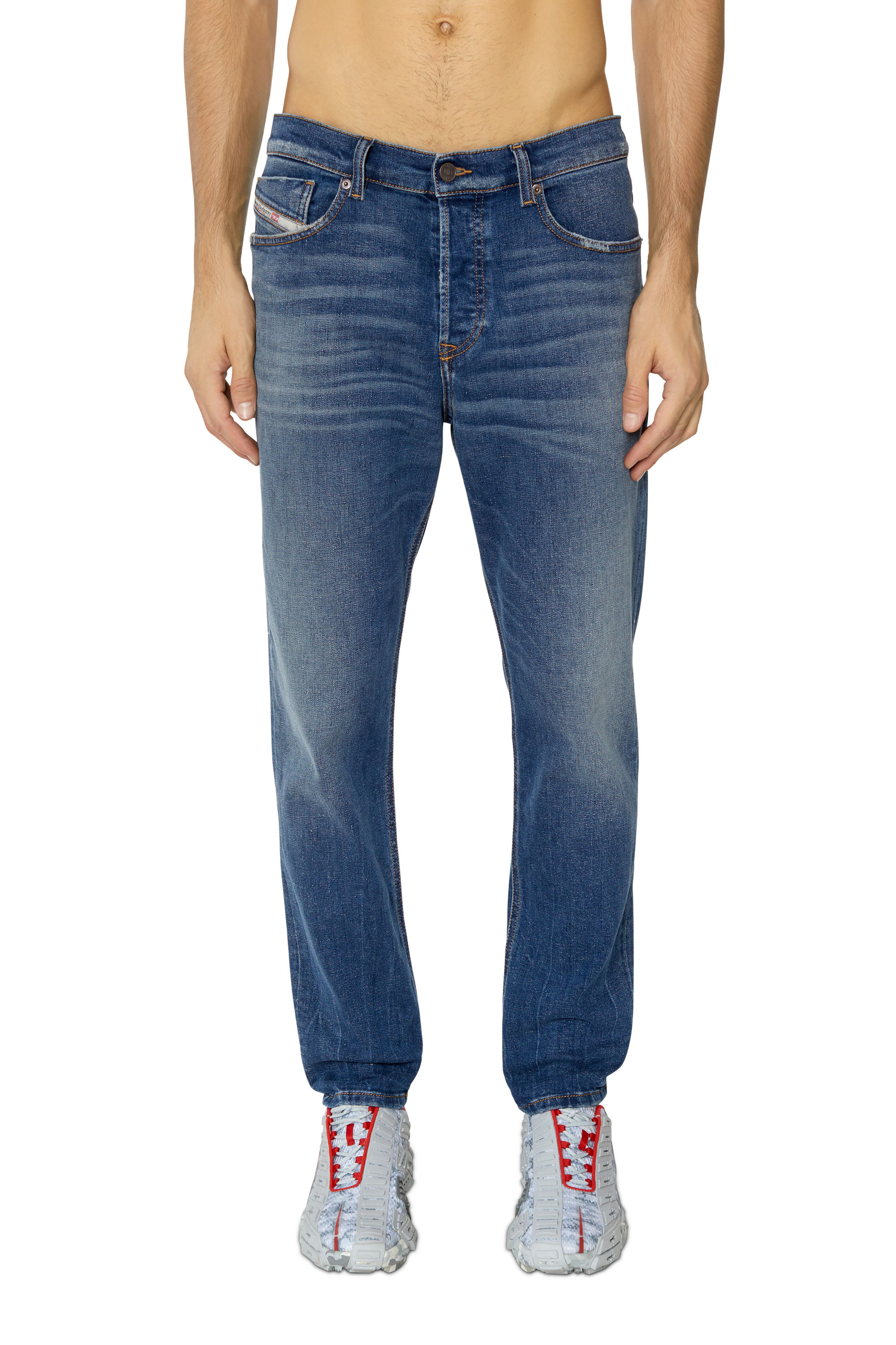 Diesel - 2005 D-Fining 09E66 Tapered Jeans, Blu Scuro - Image 1