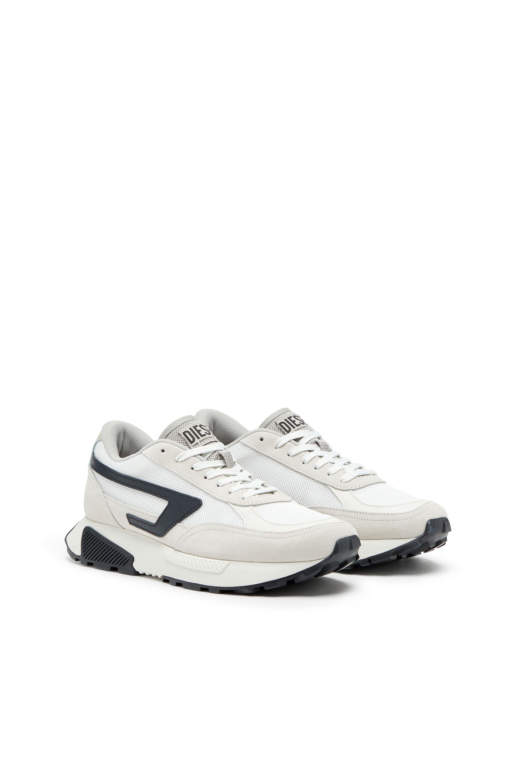 Diesel - S-TYCHE D, S-Tyche D-Sneaker in rete, suede e pelle Uomo in Multicolor - 2