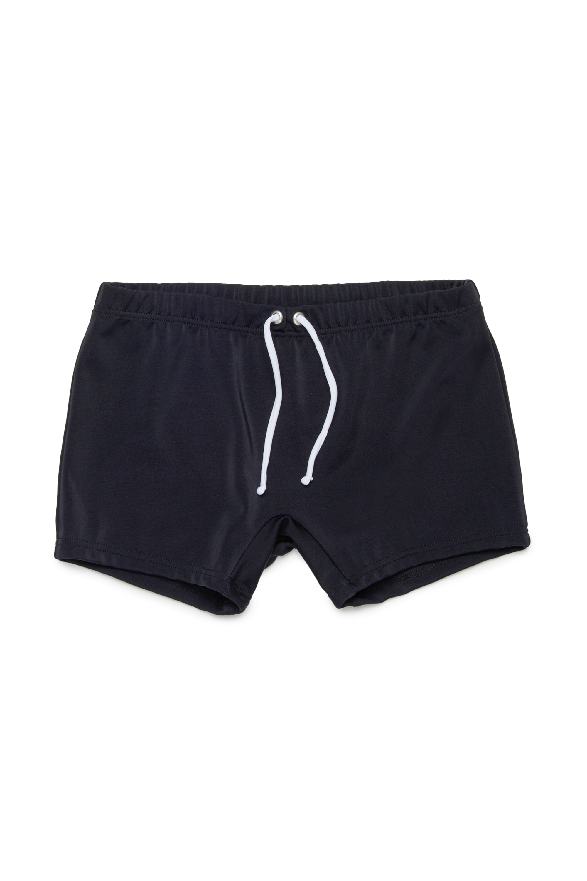 Diesel - MISFEL, Shorts da nuoto con stampa del logo sul retro Uomo in Nero - 1